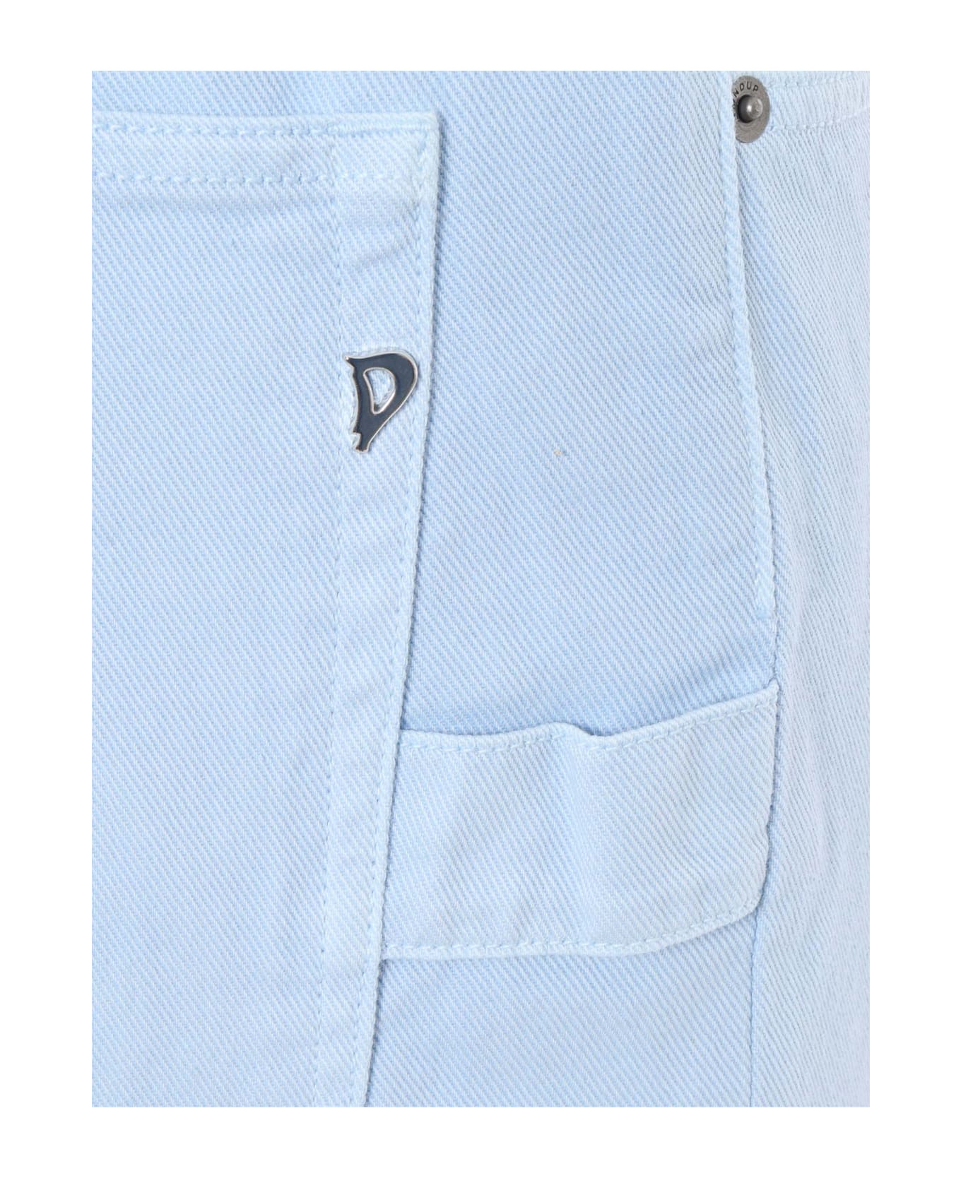 Dondup High-waisted Light Blue Jeans - LIGHT BLUE