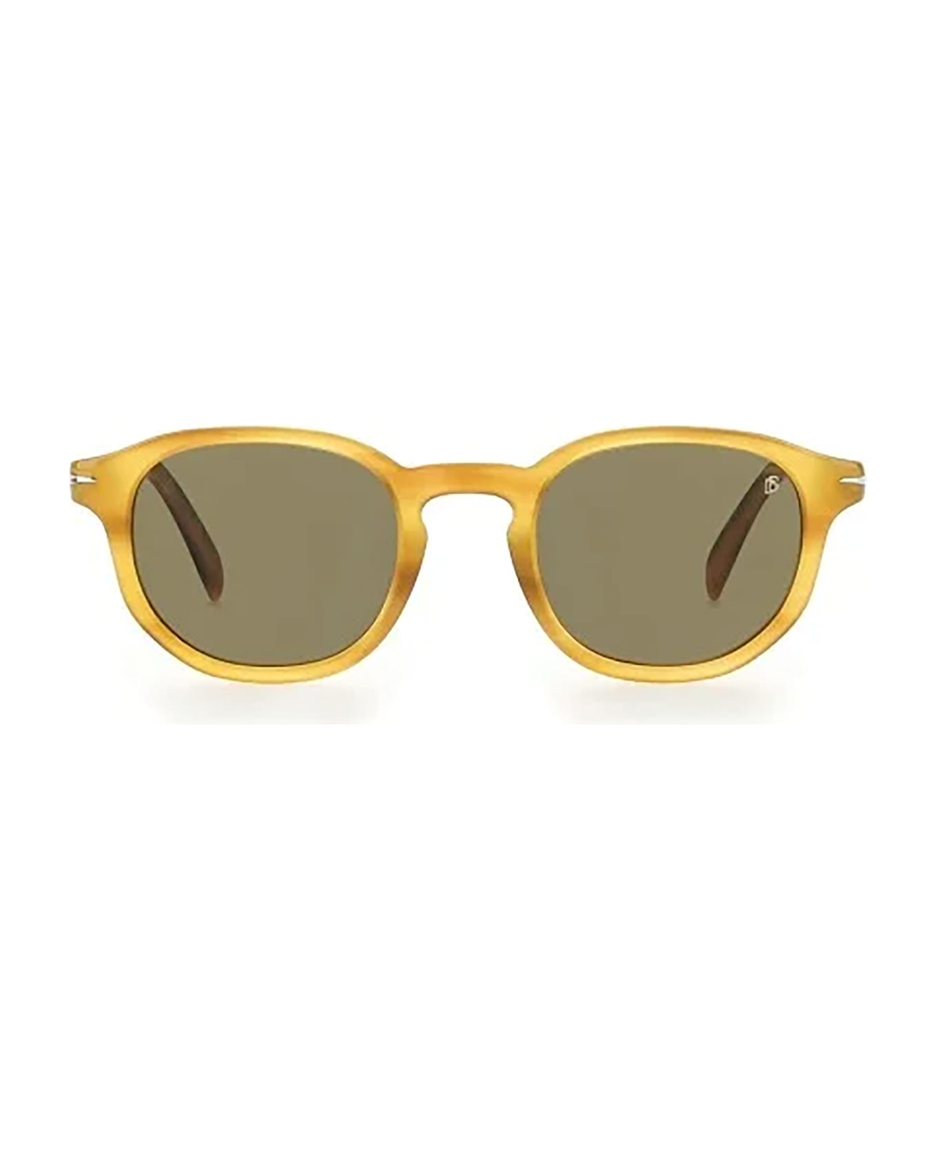 DB Eyewear by David Beckham DB 1007/S Sunglasses - L/qt Yellow Horn
