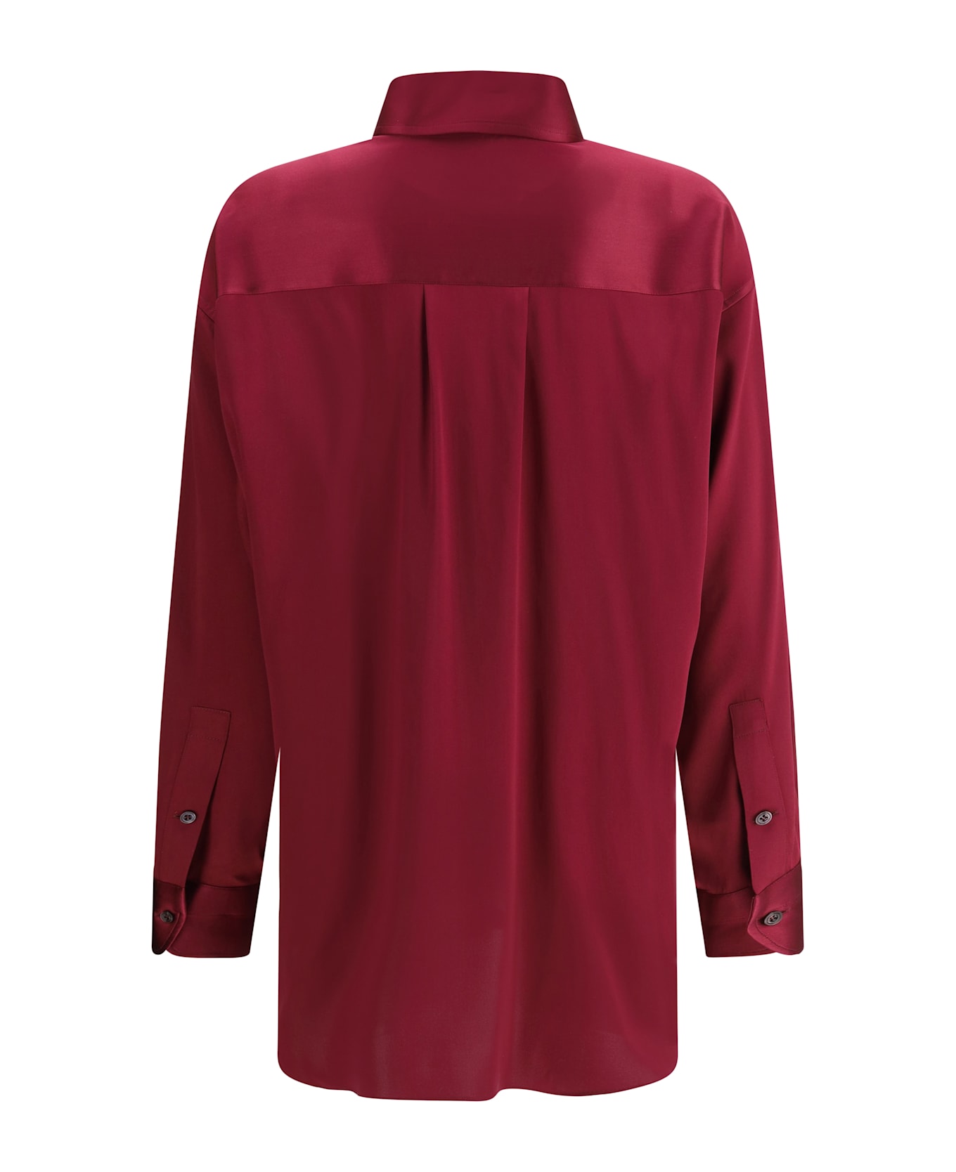 Tom Ford Silk Shirt - DEEP PLUM