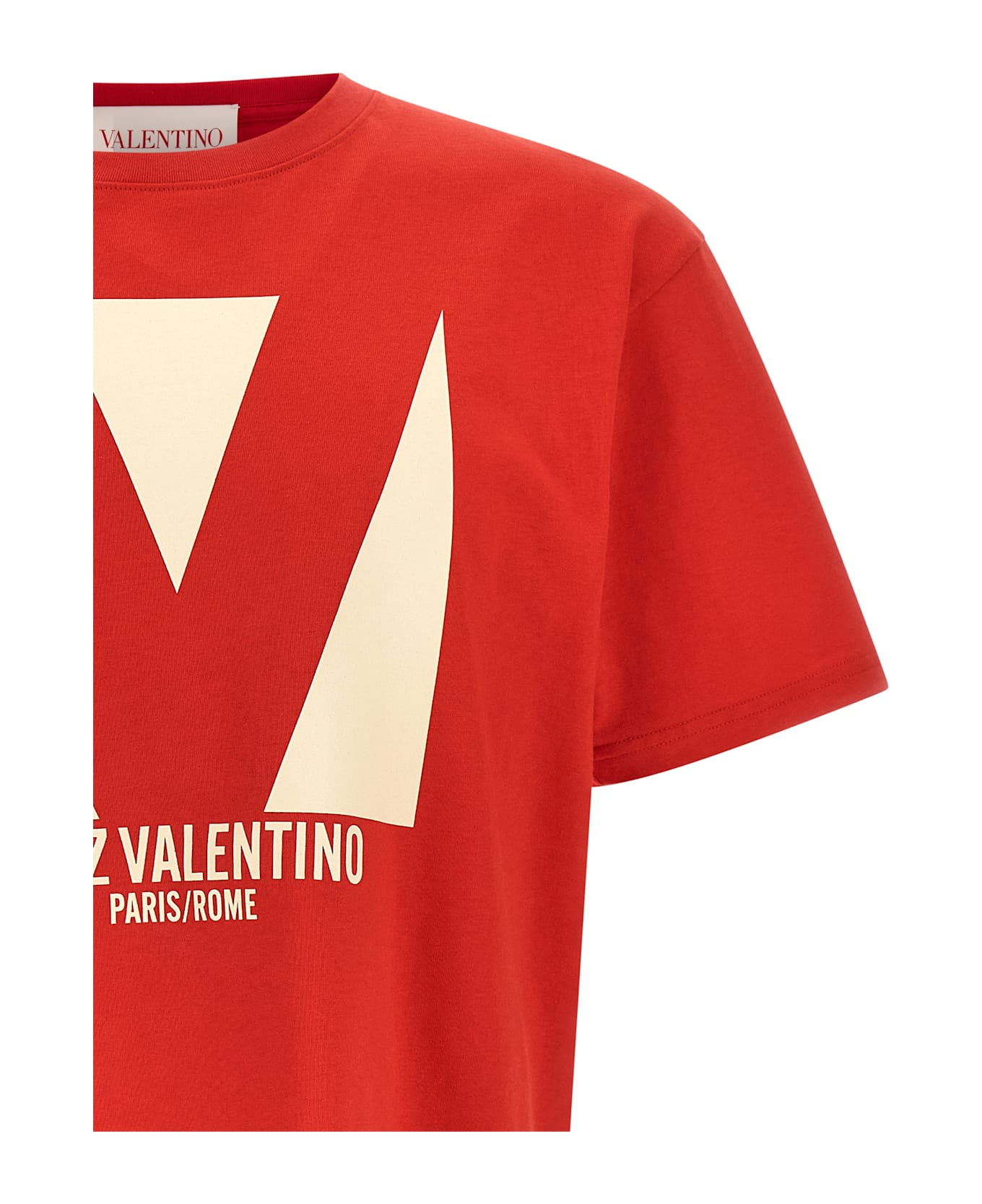 Valentino Garavani 
chez Valentino
 T-shirt - Red