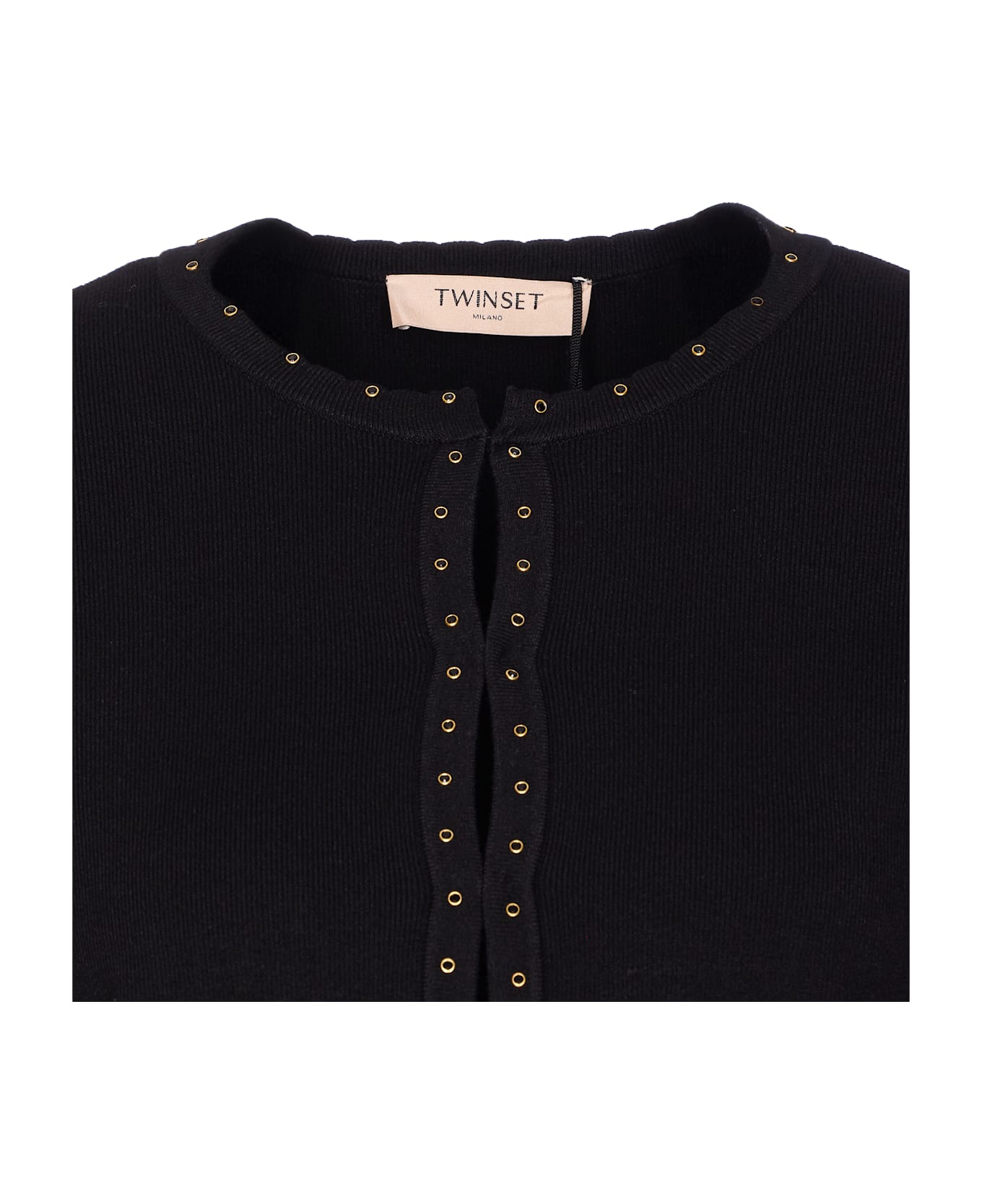 TwinSet Knitted Jacket - Black