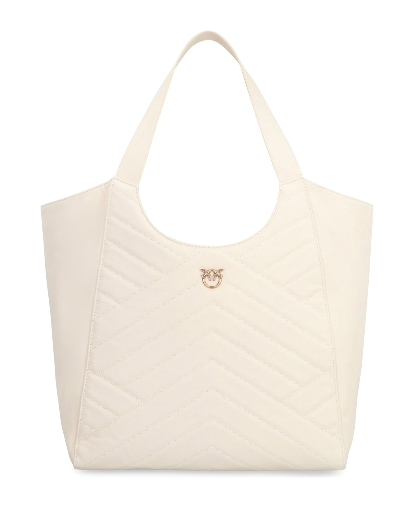Pinko Puzzle Tote Bag - White