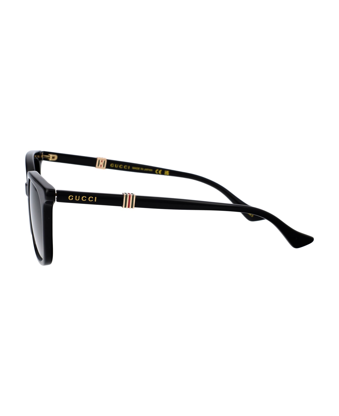 Gucci Eyewear Gg1493s Sunglasses - 001 BLACK BLACK GREY