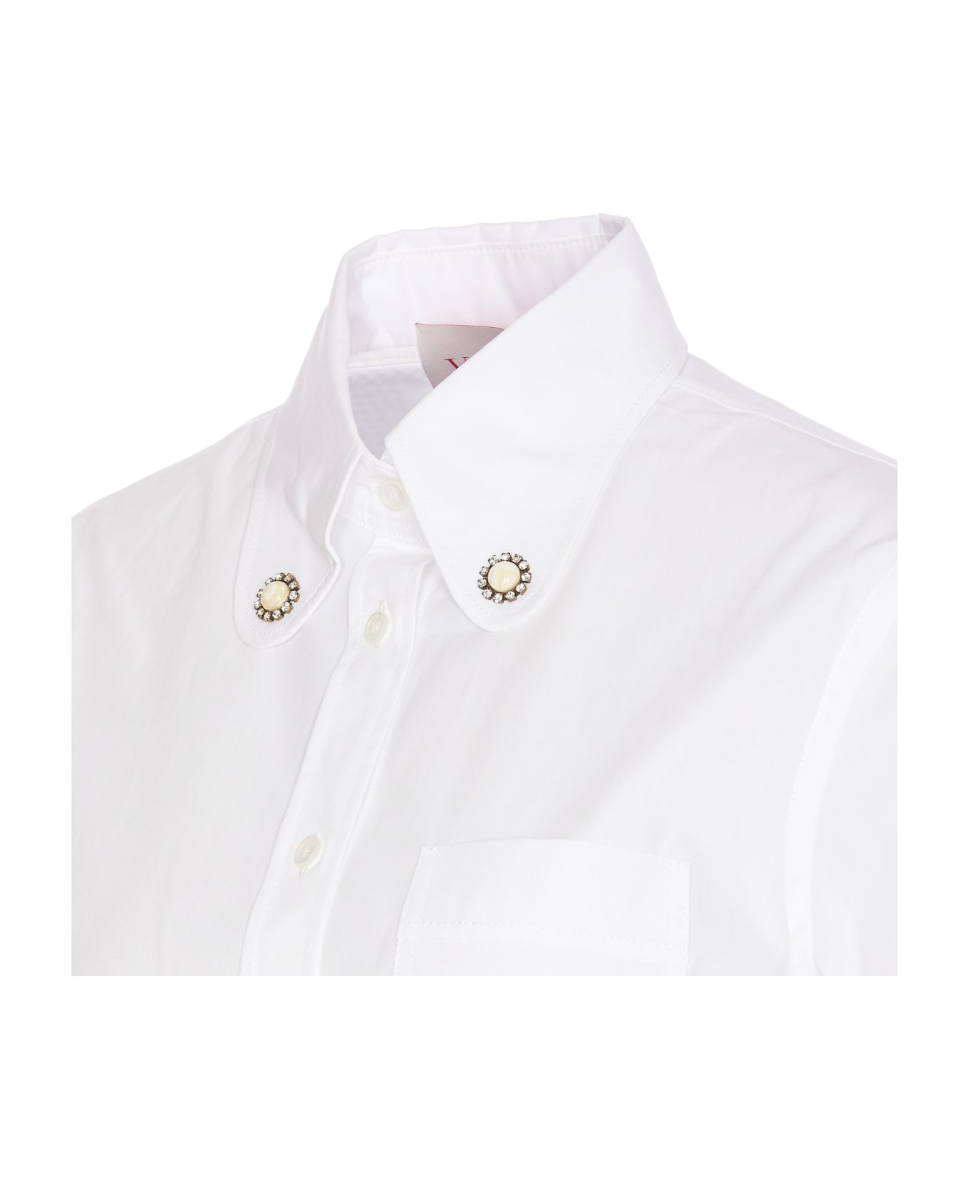 Valentino Garavani Cotton Popeline Shirt - White