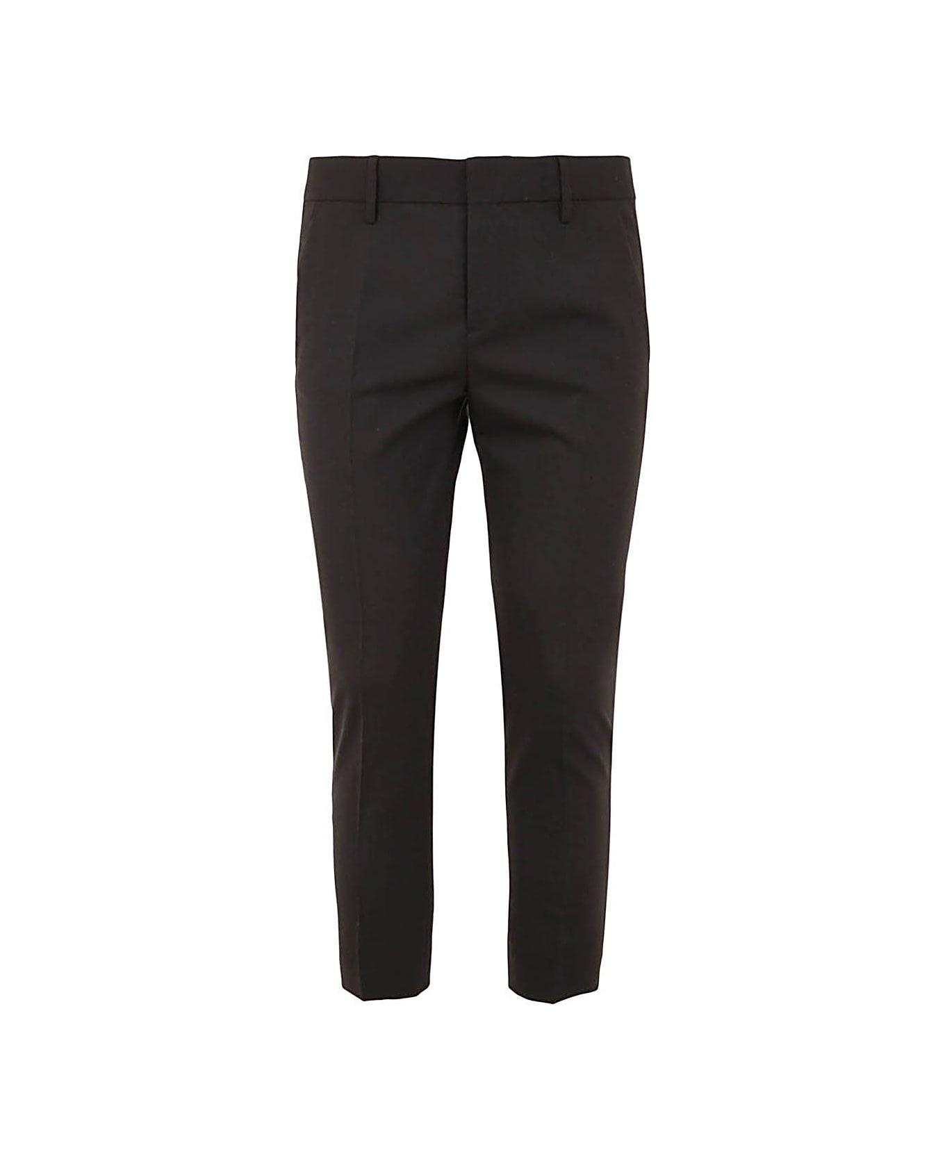 Dsquared2 Low-rise Slim-fit Cropped Pants - Black