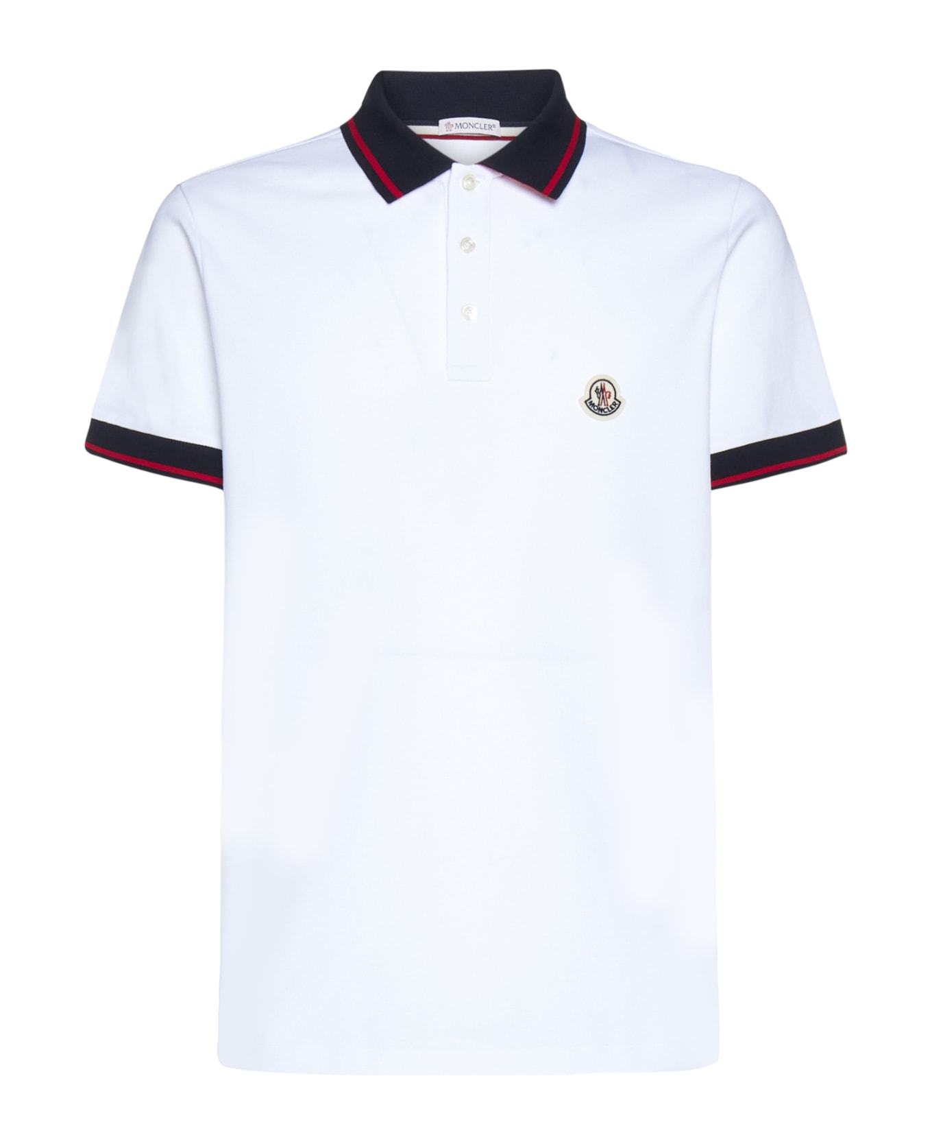 Moncler Polo Shirt - White
