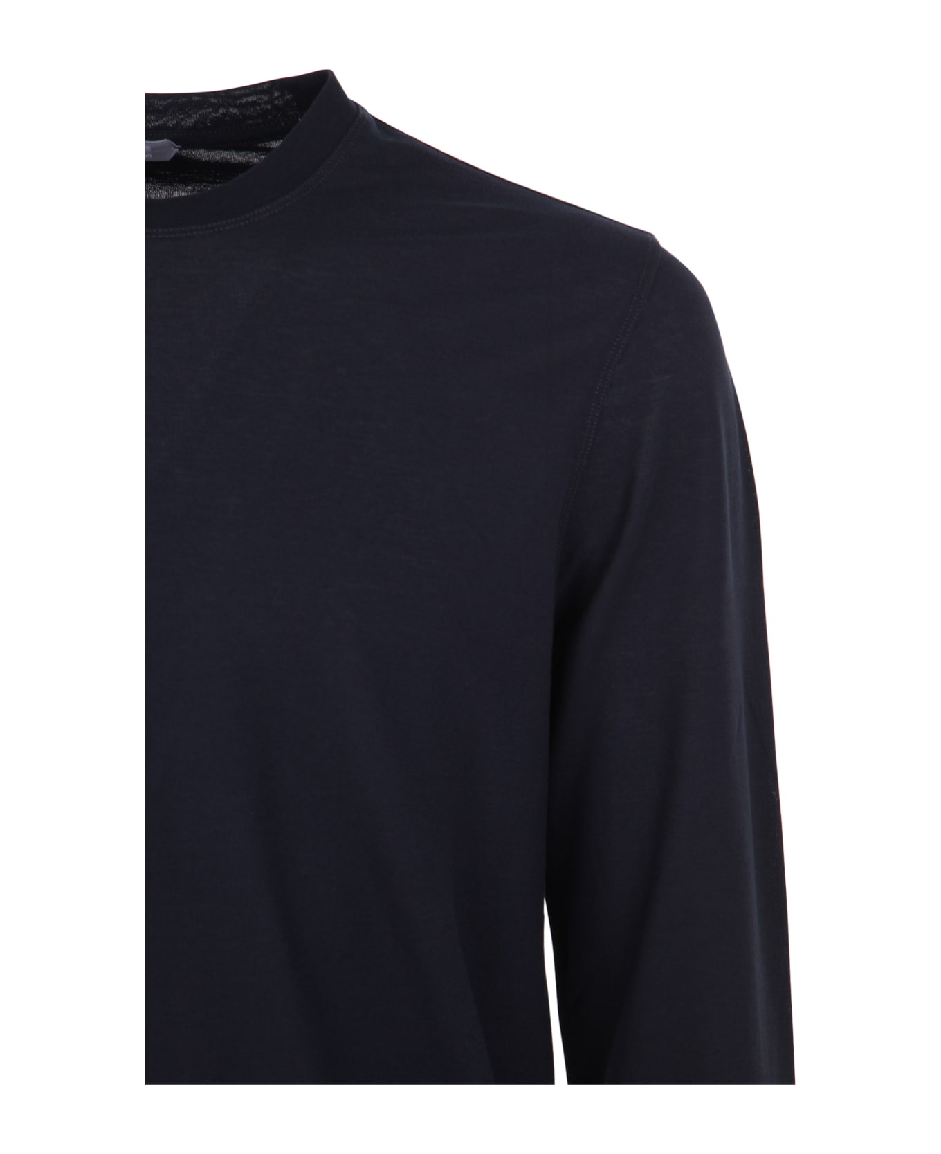 Zanone Long Sleeves T-shirt - Blue
