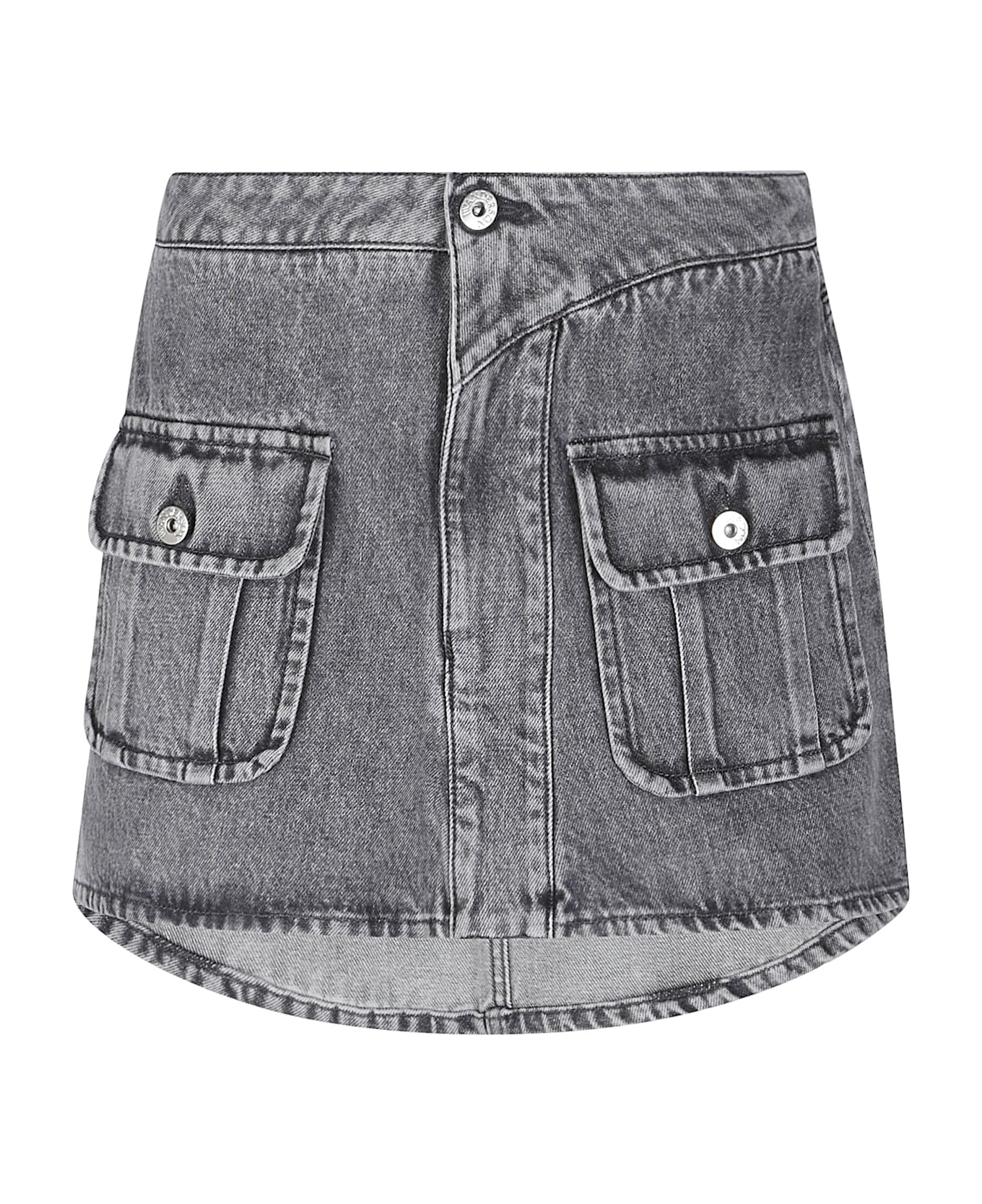 J.W. Anderson Patch Pocket Mini Skirt - Grey