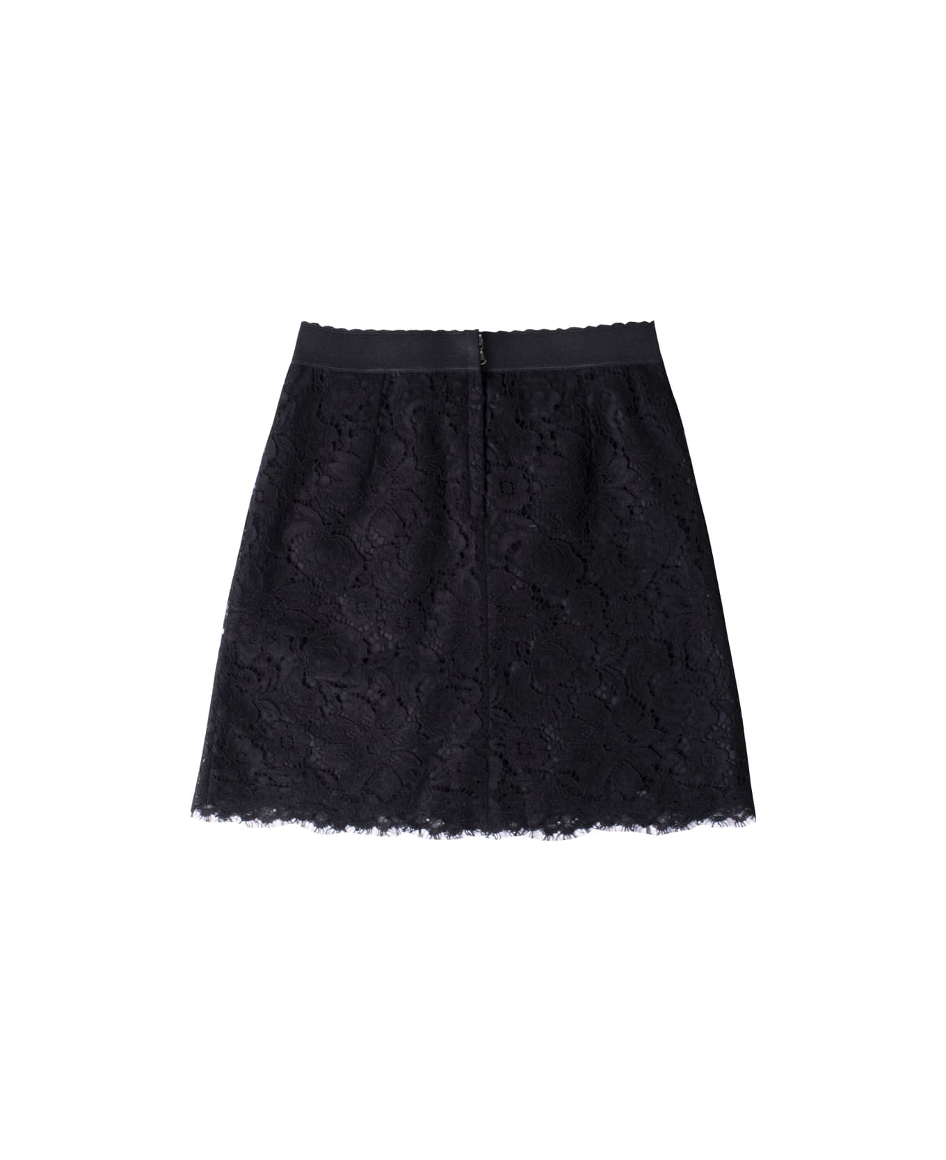 Dolce & Gabbana Lace Skirt - Back