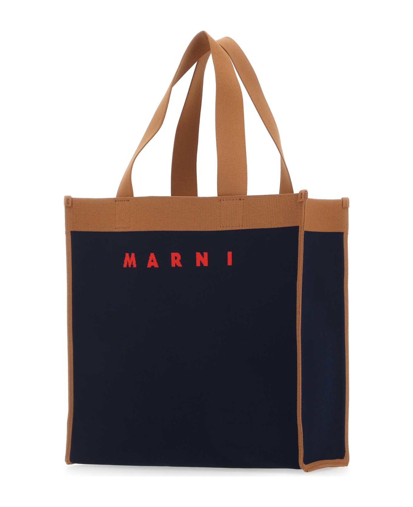 Marni Two-tone Fabric Medium Shopping Bag - ZO195 トートバッグ