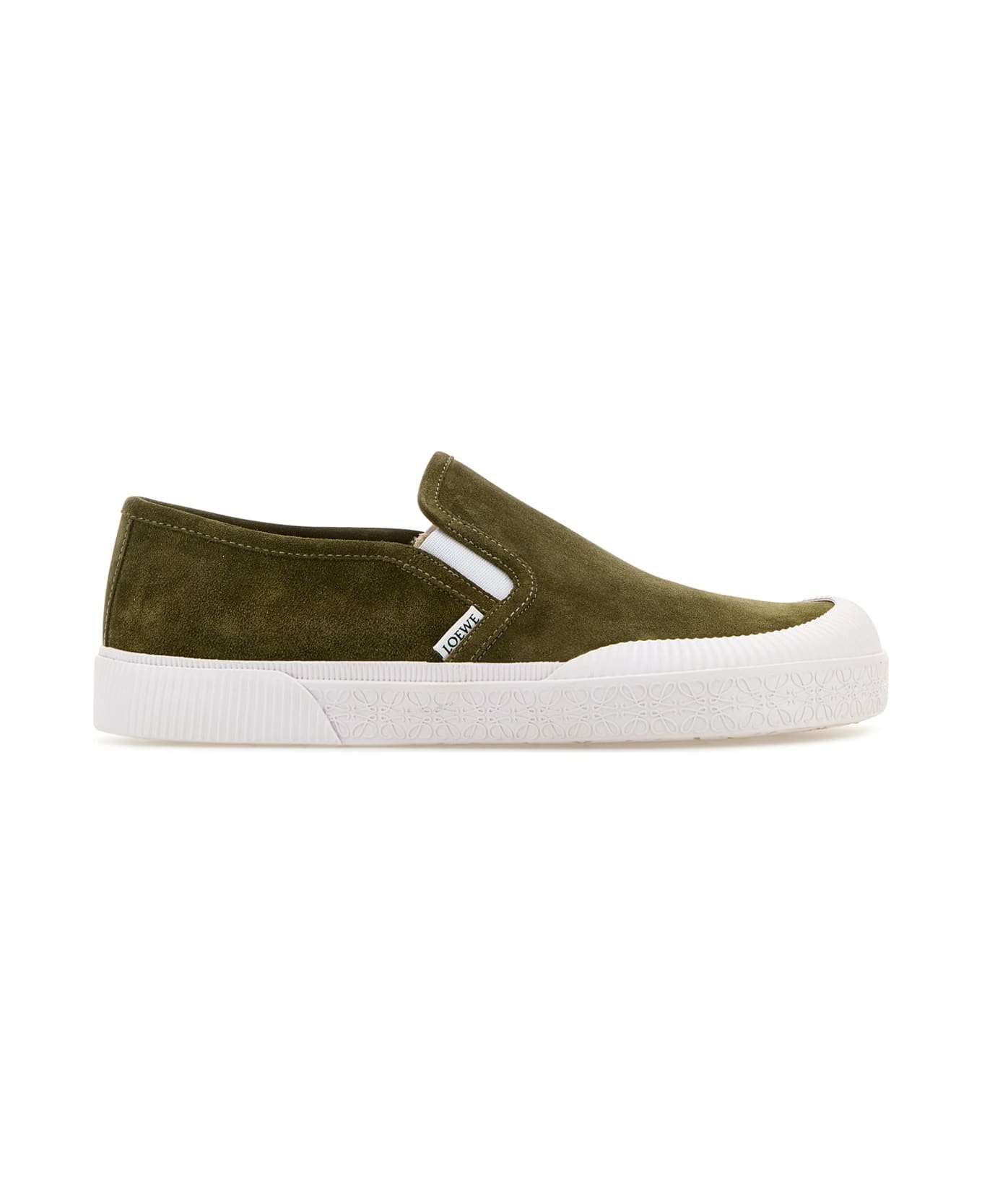 Loewe Terra Vulca Slip On - OLIVE