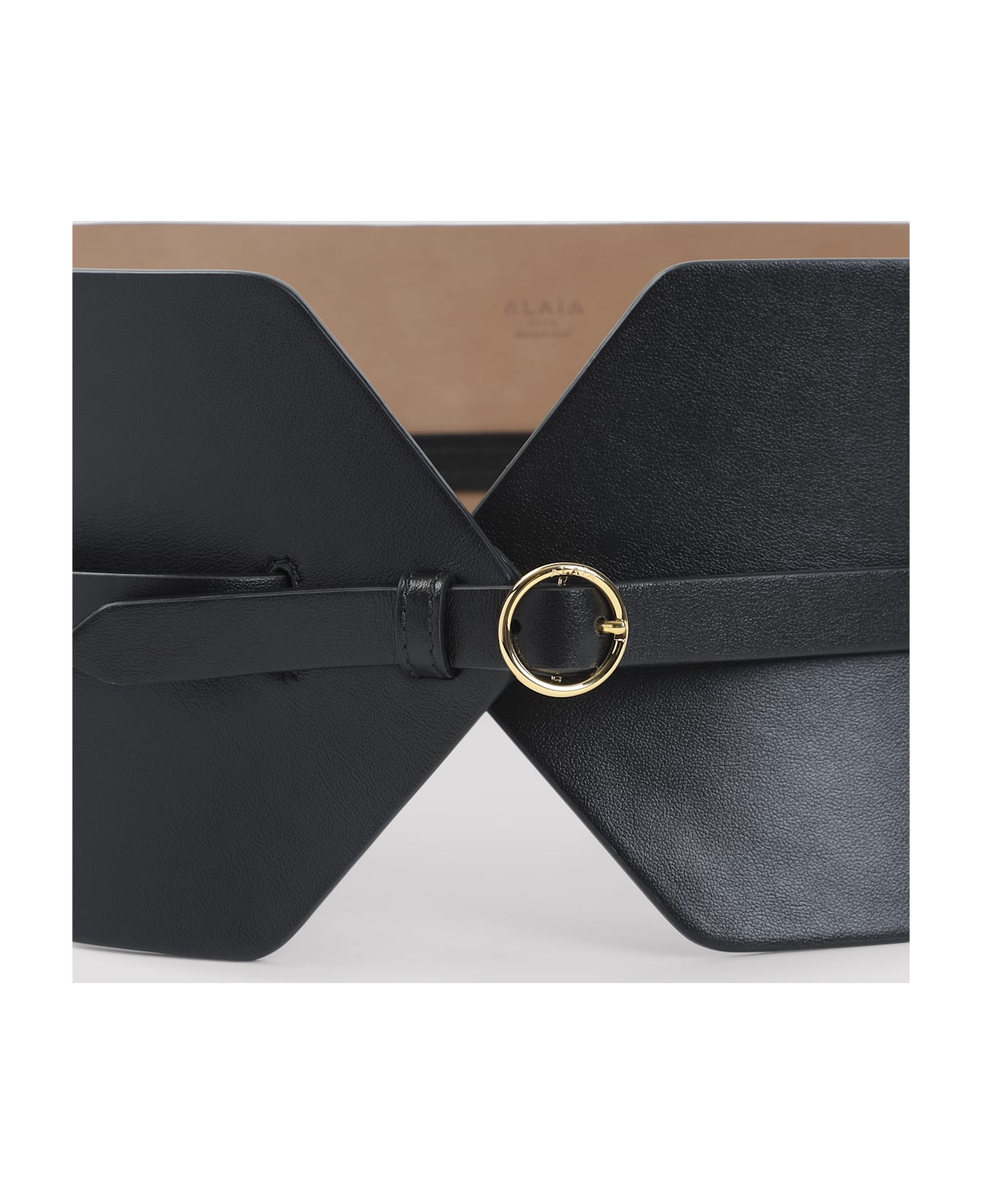 Alaia Alaïa Glossy Bustier Belt - Noir