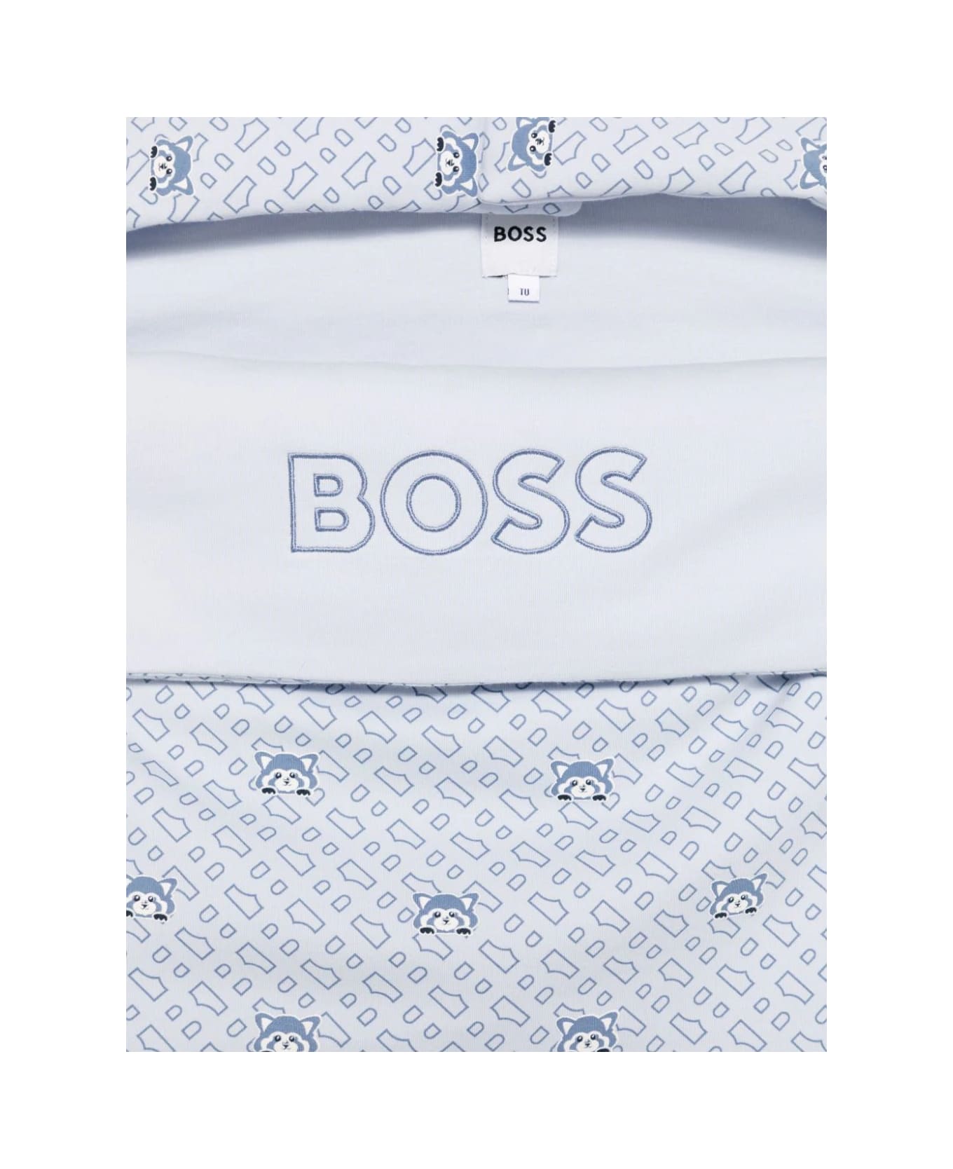 Hugo Boss Sacca Nanna Con Ricamo - Light blue