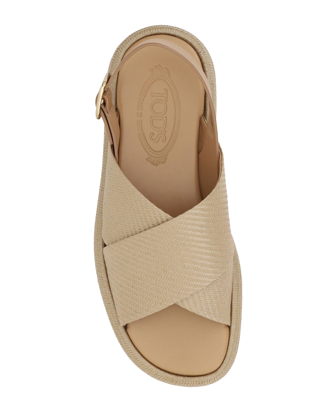 Tod
s Raffia Sandals