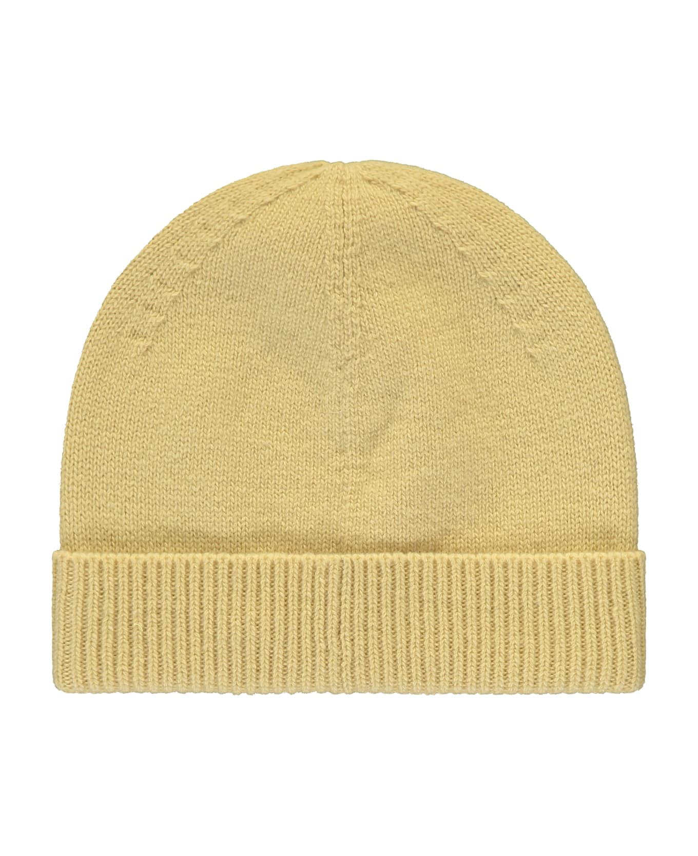 Herno Yellow Knitted Cap - Yellow