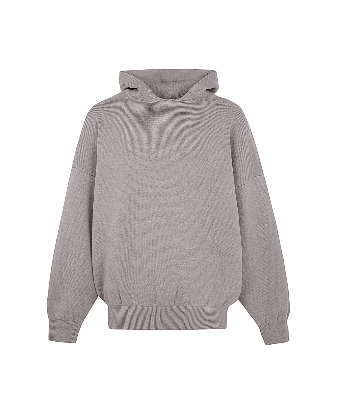 Fear of God Boucle Knit Hoodie - Beige