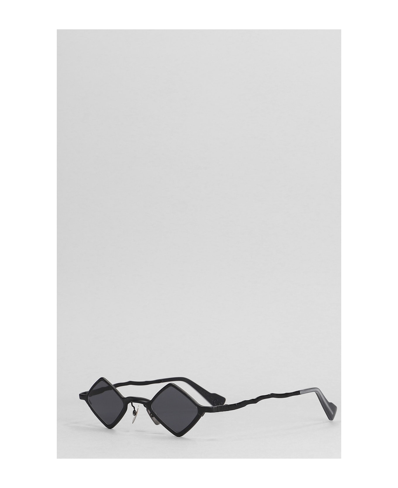 Kuboraum Z14 Sunglasses In Silver Metal Alloy - silver