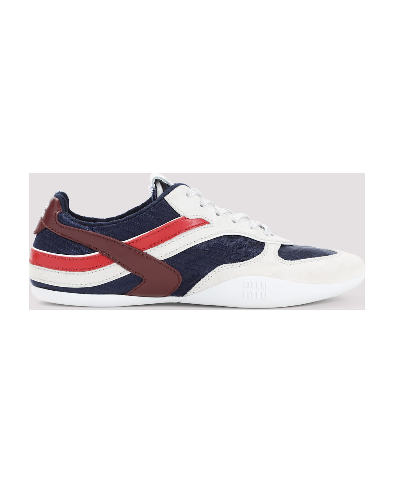 Miu Miu Gymnasium Sneakers - Z Baltico Amaranto