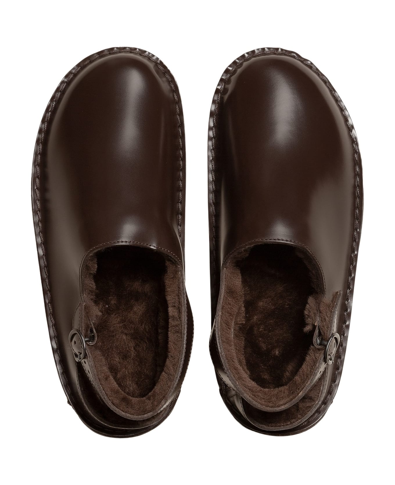 Hereu Cargol 2 Shearling - Dark Brown