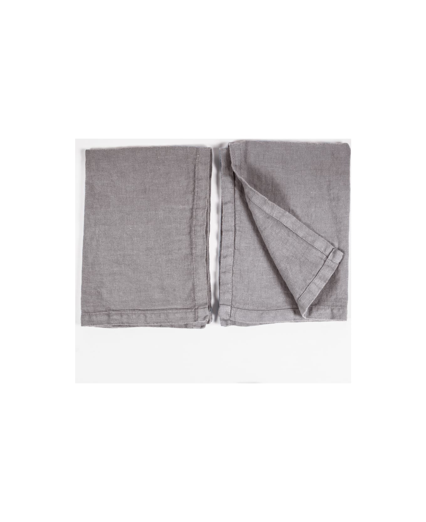 Once Milano Heavy Linen Placemats - Grey