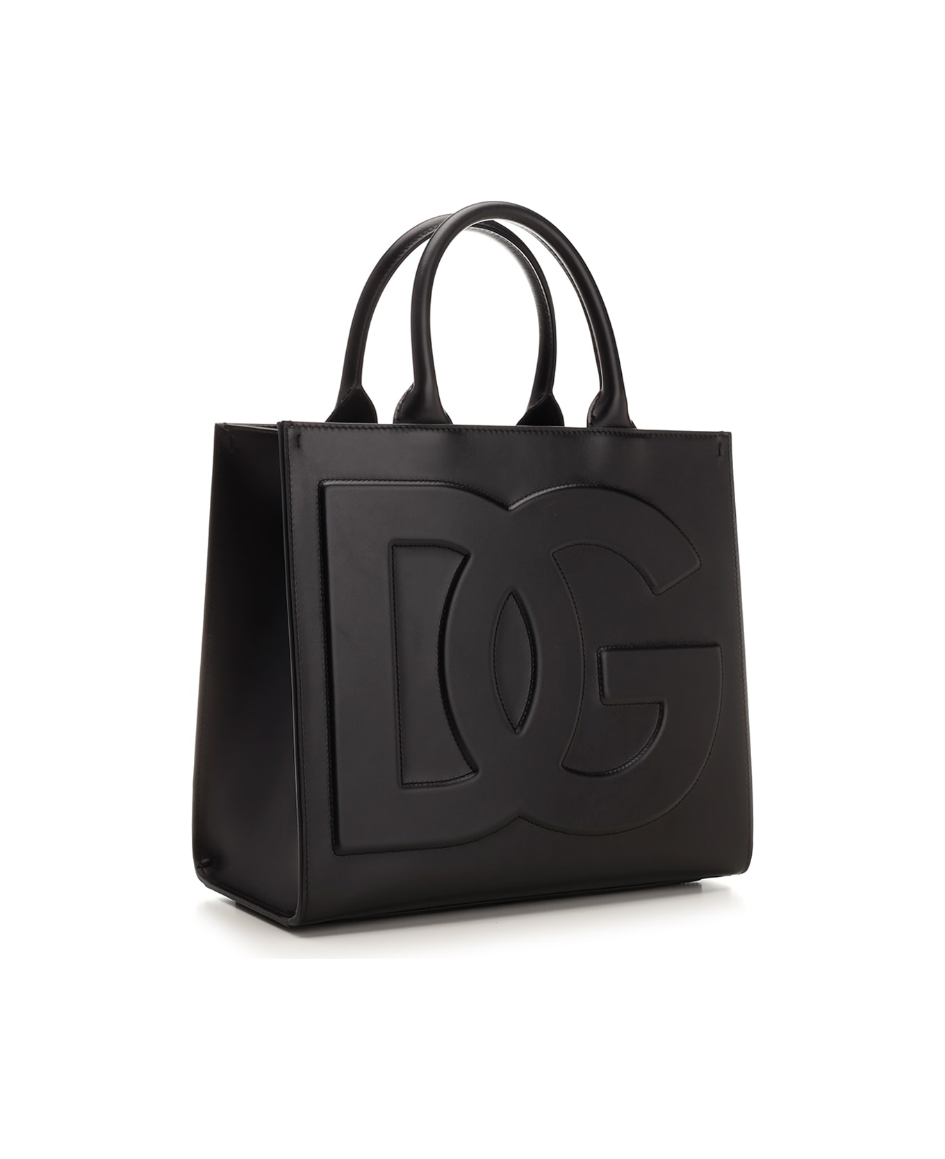 Dolce & Gabbana Dg Logo Handbag - Black