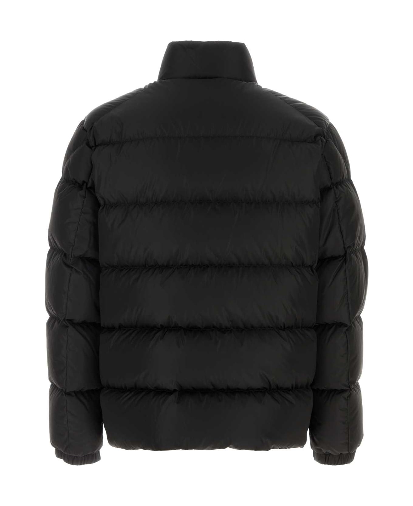 Moncler Black Nylon Down Jacket - BLACK