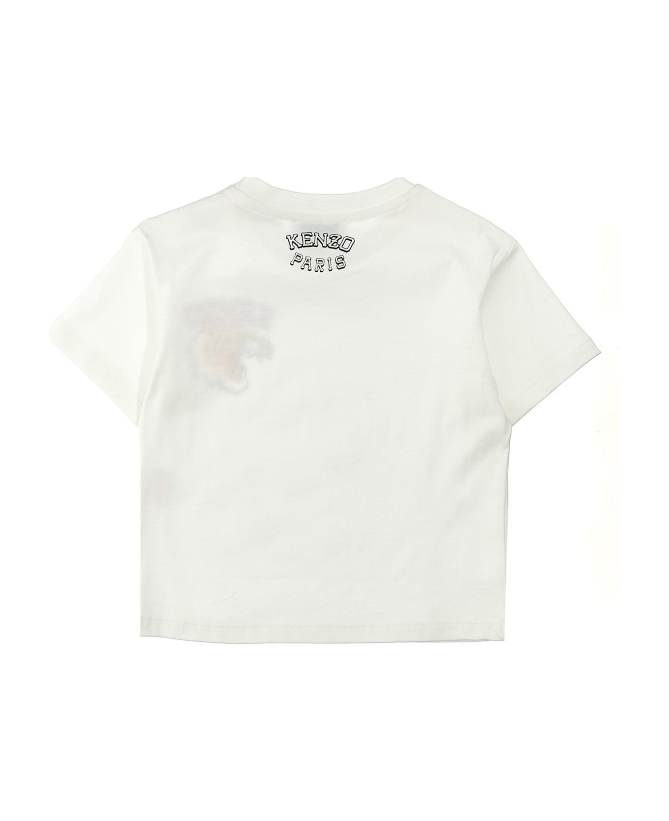 Kenzo Kids Logo Print T-shirt - White Tシャツ＆ポロシャツ