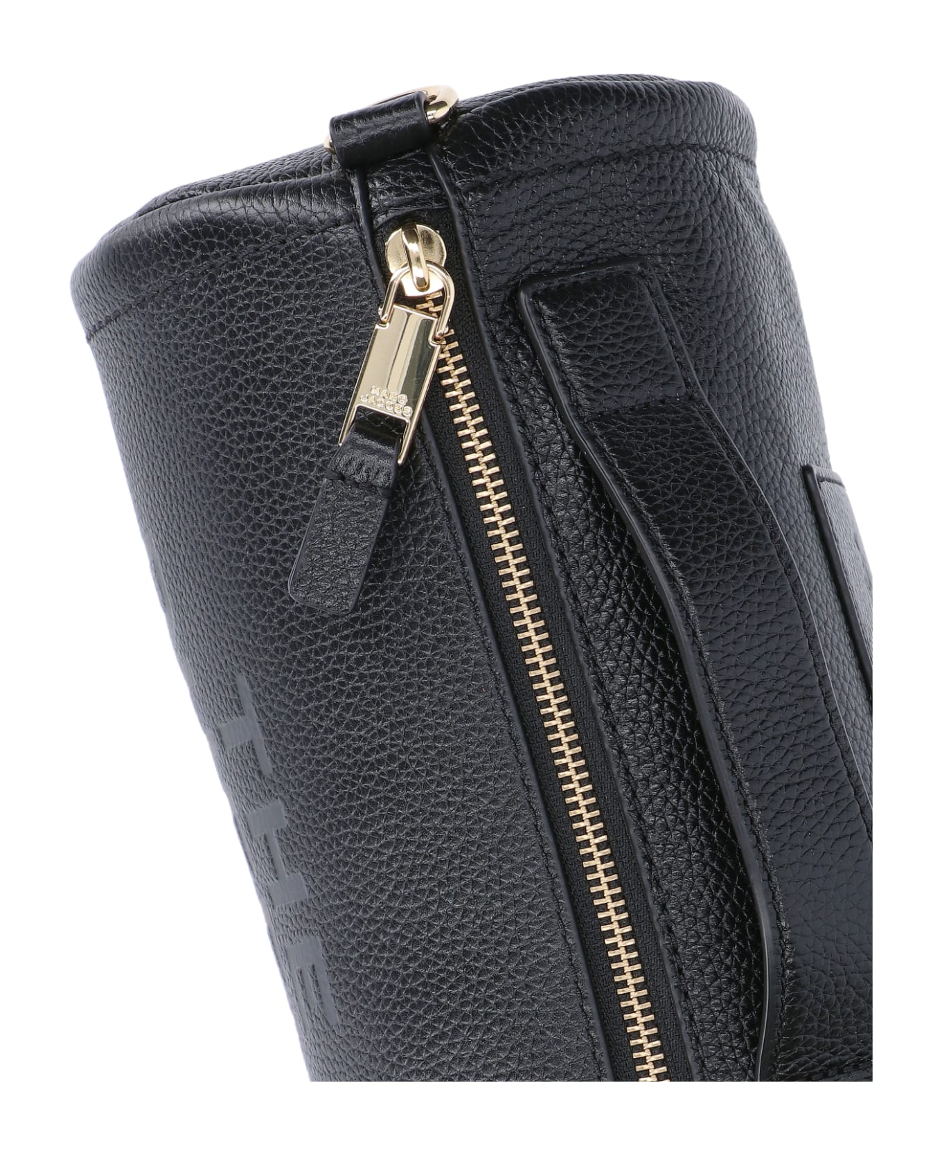 Marc Jacobs Black Leather Duffle Bag - Black