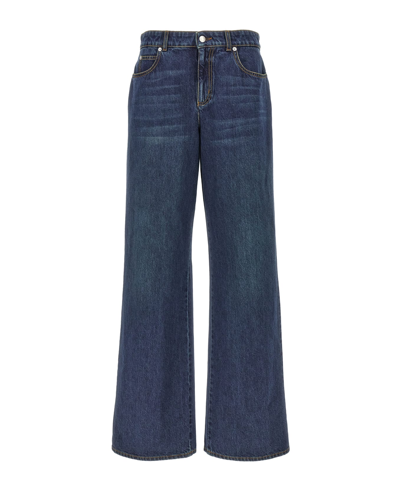 Alexander McQueen Denim Jeans - Blue
