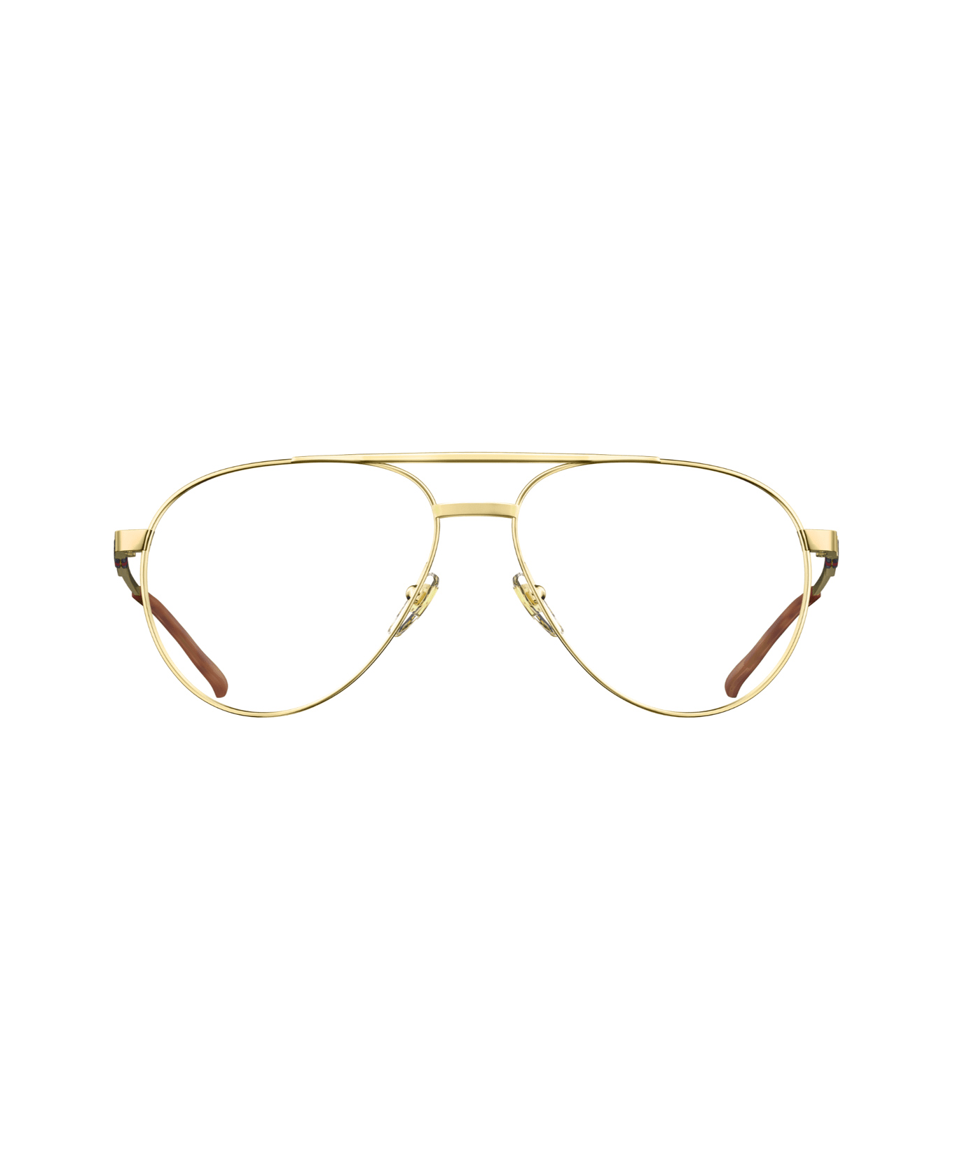 Gucci Eyewear Gucci Gg1679o Linea Web 002 Gold Glasses - Oro