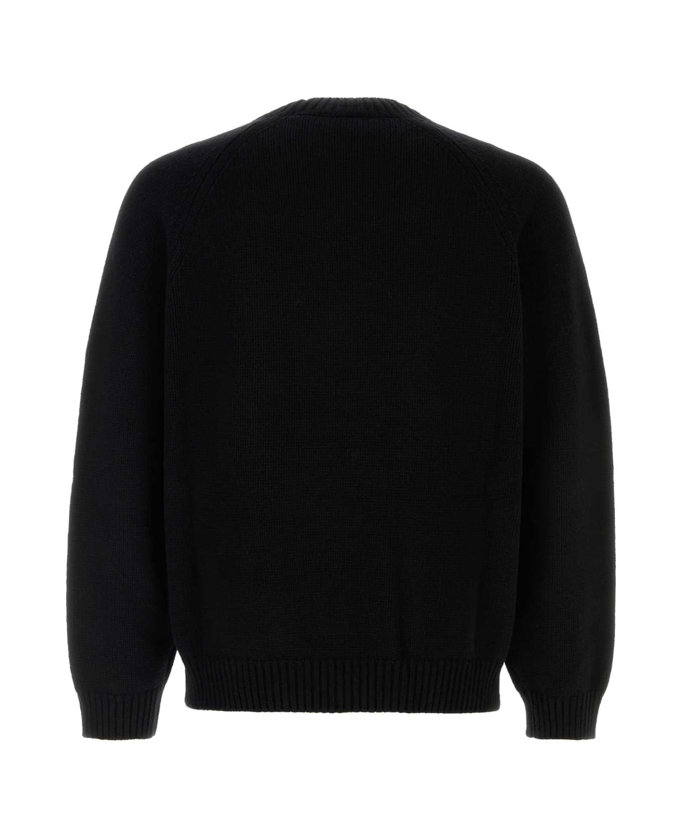 Kenzo Black Wool Blend Sweater - BLACK