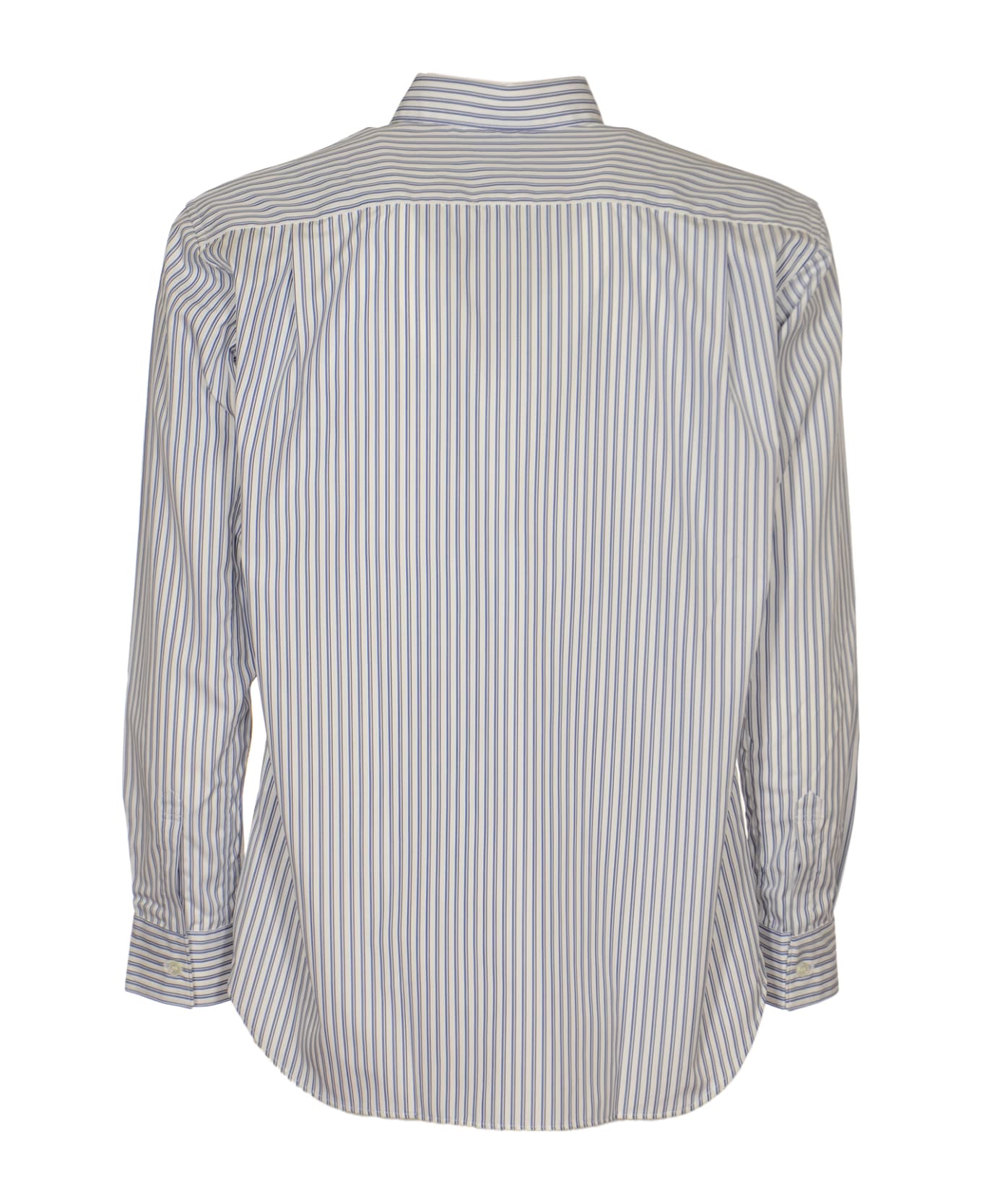 Comme des Garçons Patched Pocket Striped Shirt - Stripe シャツ