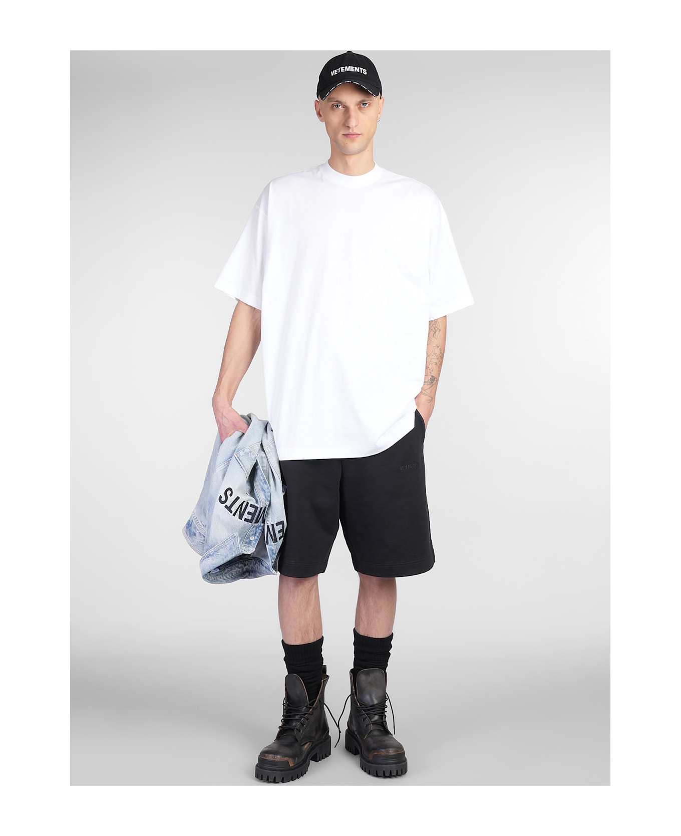 VETEMENTS T-shirt In White Cotton - white