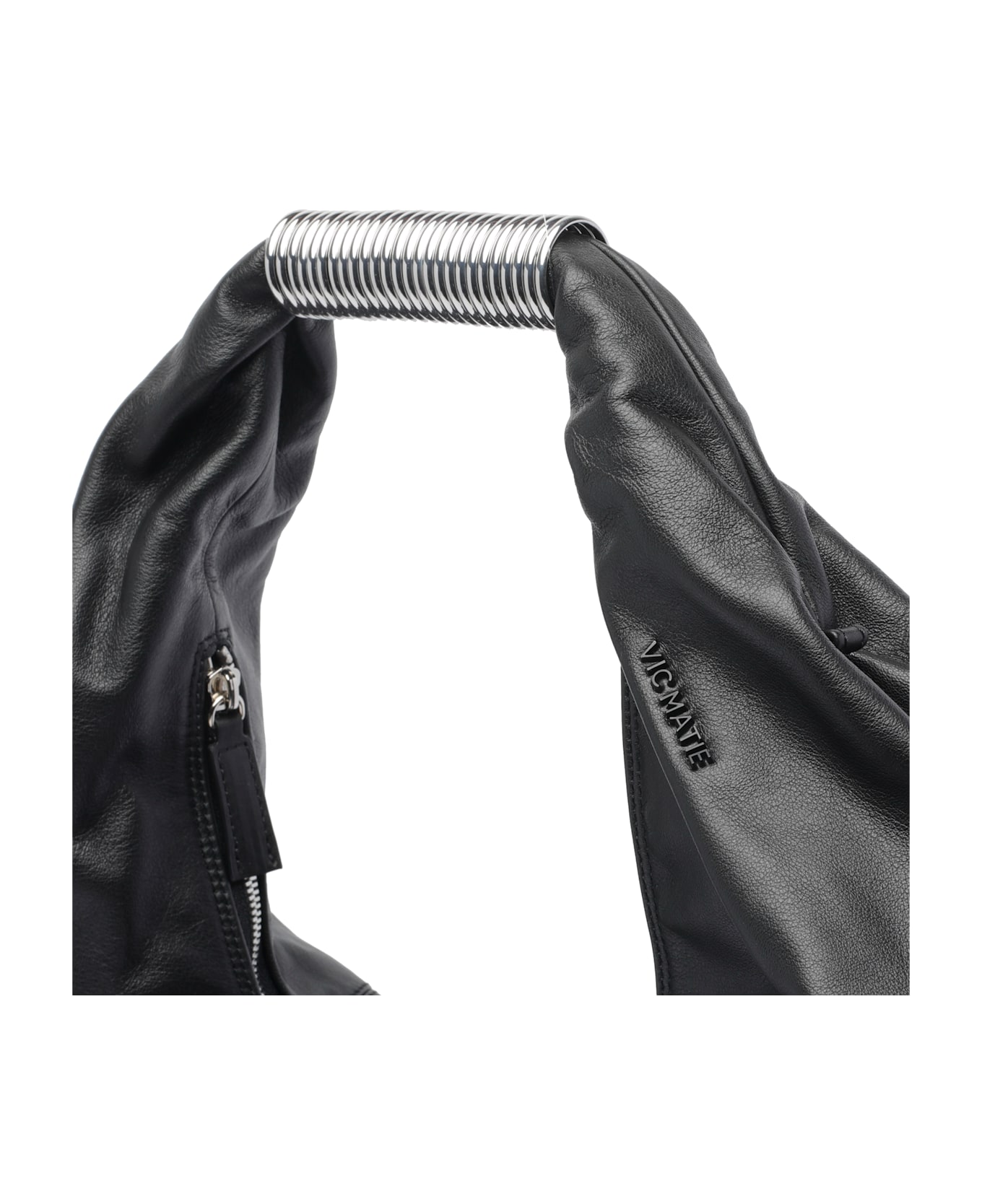Vic Matié Travel Shoulder Bag - Black