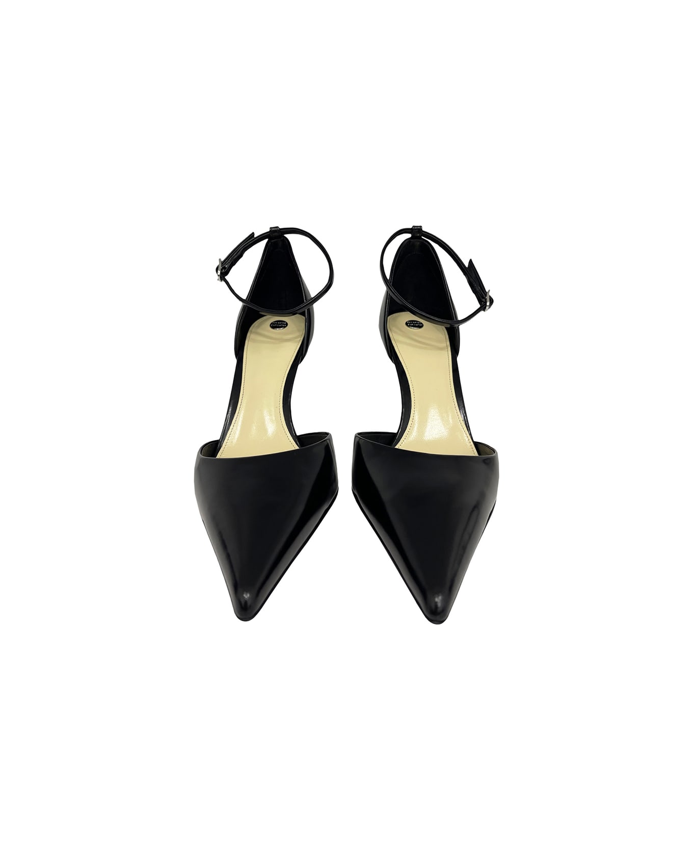 Proenza Schouler Pump In Spazzolato Calfskin - Black