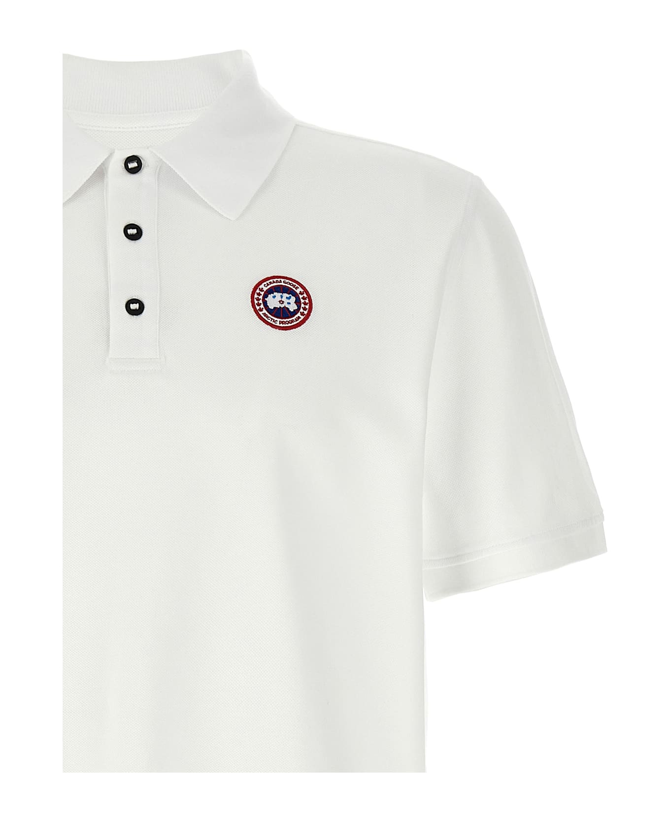 Canada Goose 'beckley' Polo Shirt - White