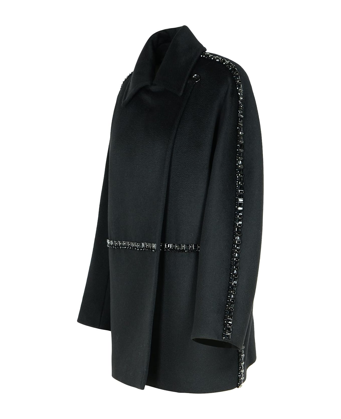 Max Mara 
rapido
 Camel Coat - Black