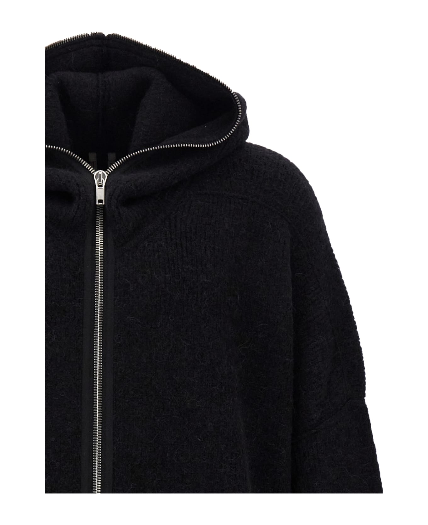 Rick Owens 'gimp' Hooded Cardigan