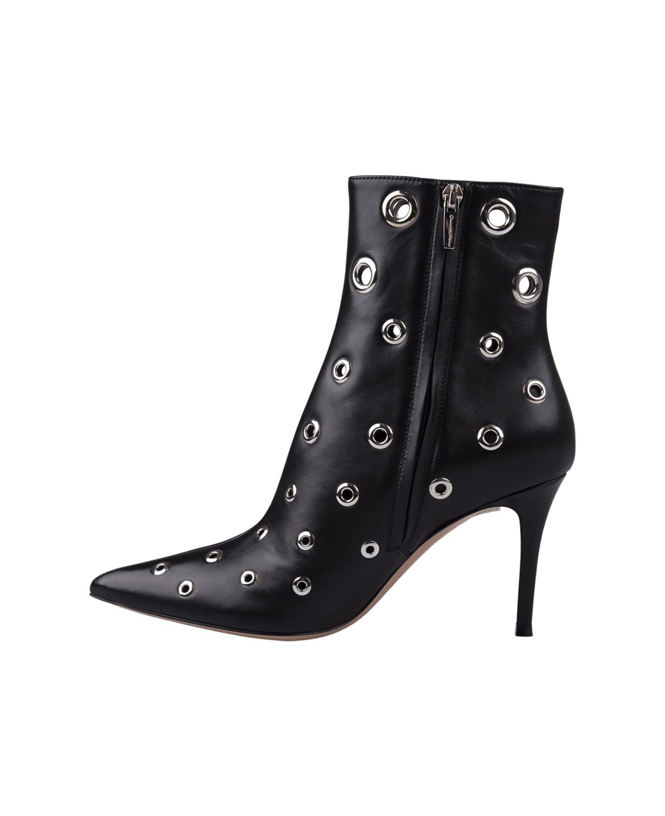 Gianvito Rossi Lydia Bootie 85 Ankle Boots In Black - Black