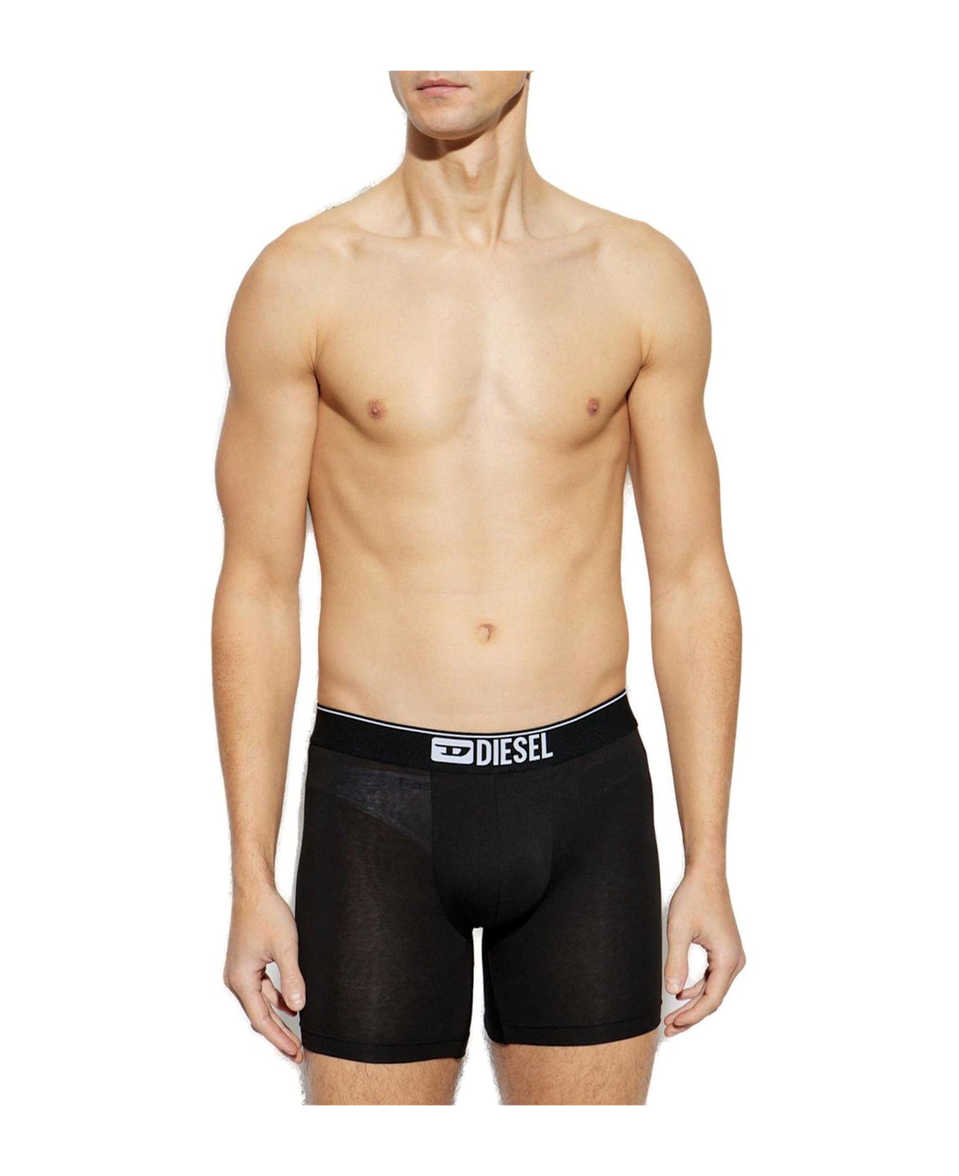 Diesel 3 Pack Logo Waistband Boxers