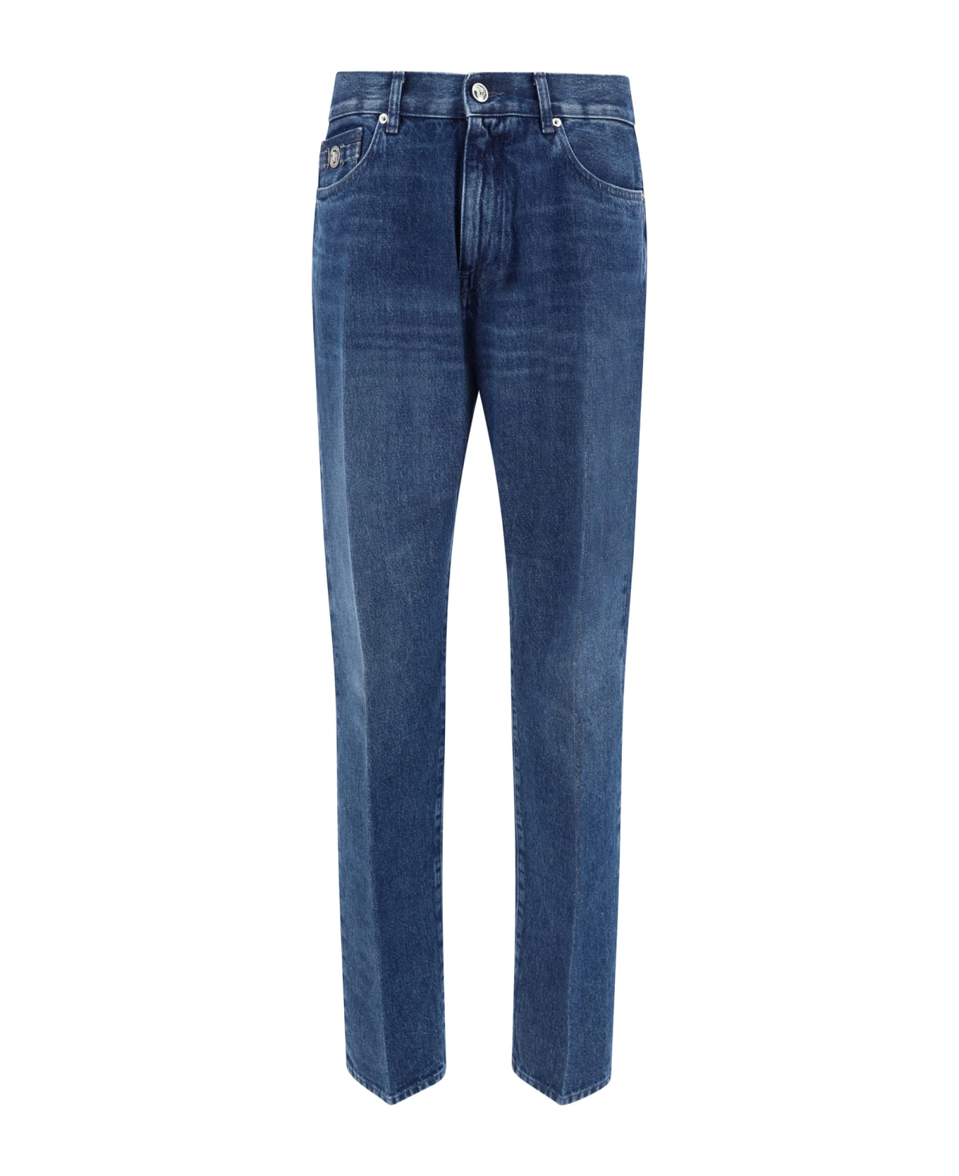 Versace Straight Leg Jeans - Blue