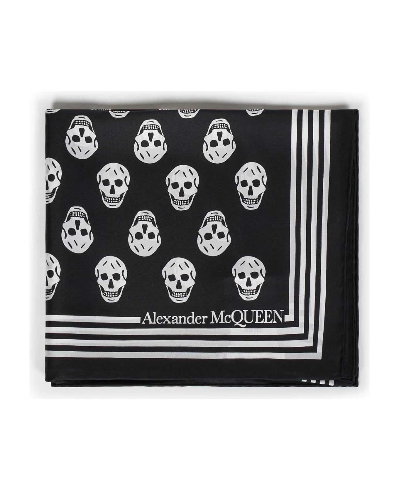 Alexander McQueen Skull Biker Scarf - Black スカーフ