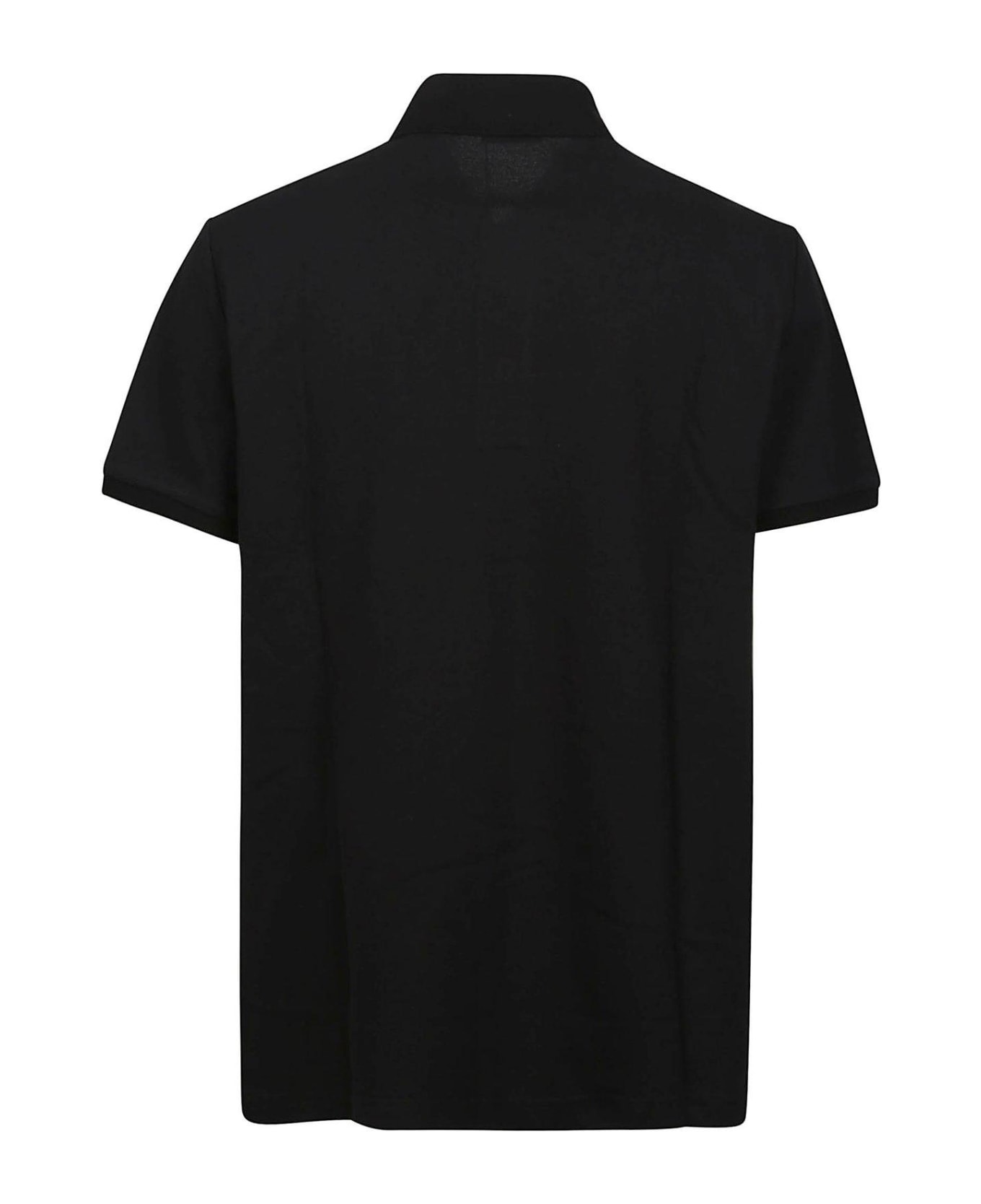 Etro Pegaso Embroidered Short-sleeved Polo Shirt