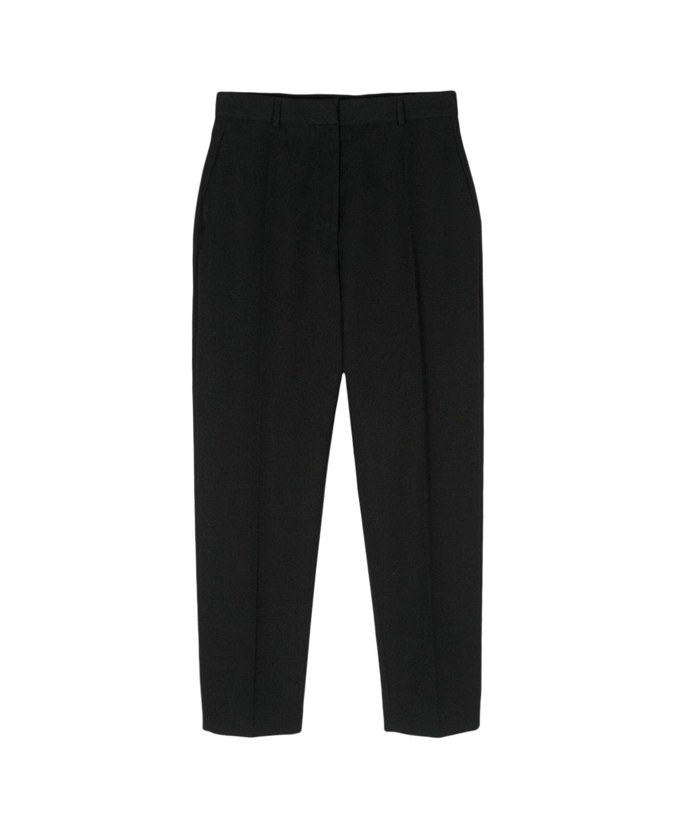 Lanvin Tapered Leg Slim Trousers - Nero