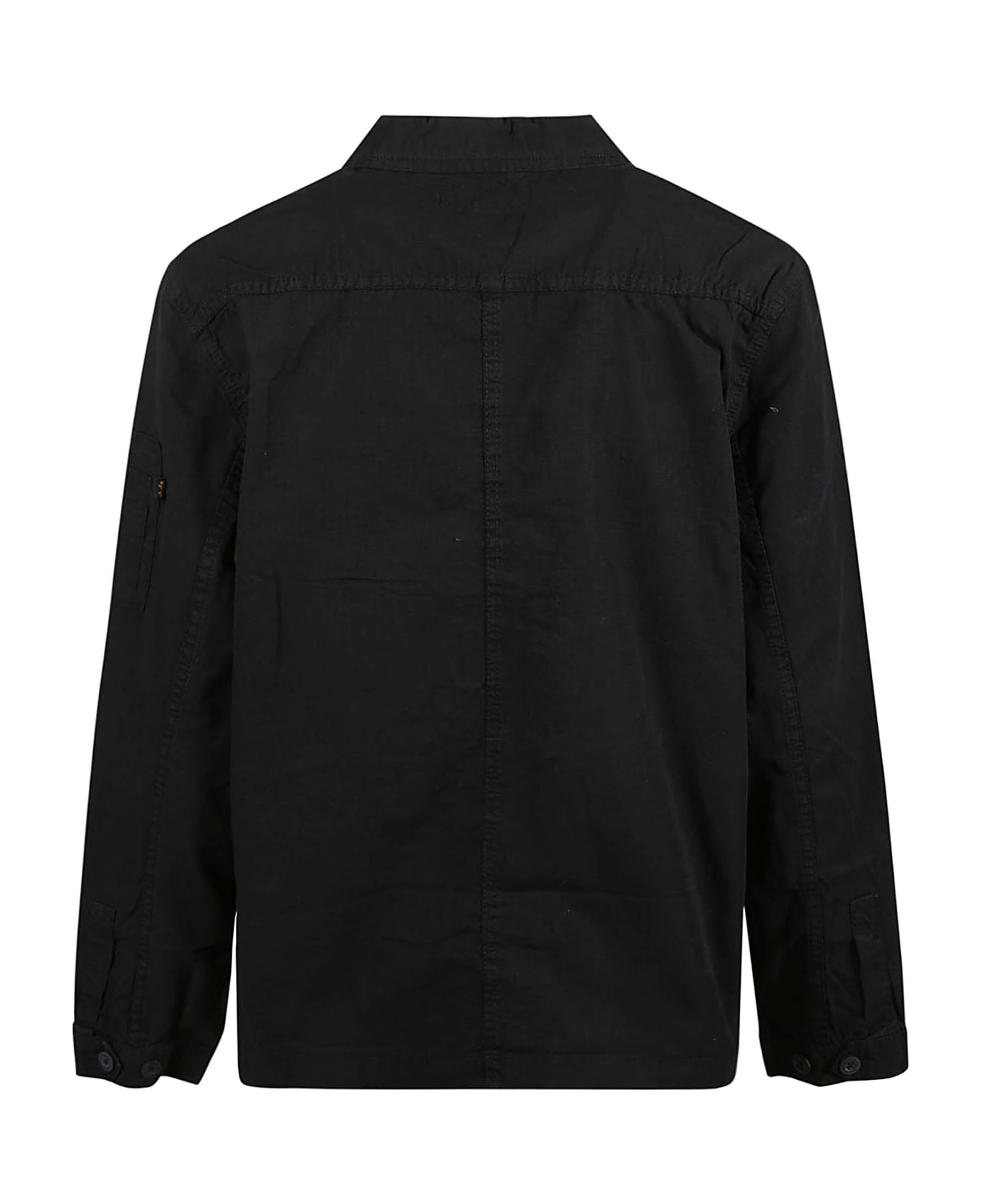 Alpha Industries Ripstop Cargo Oversized Shirt - Black シャツ