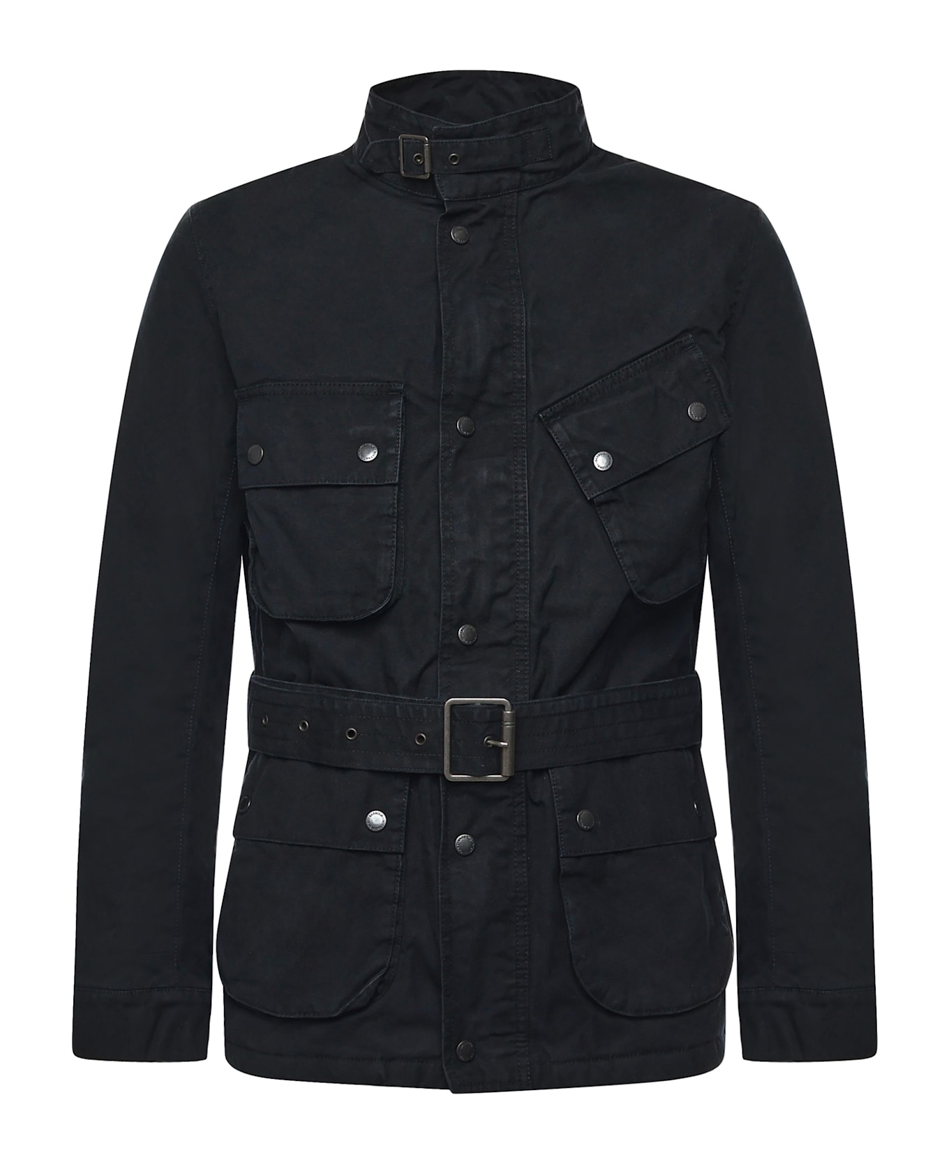 Barbour Functional Jacket With Belt - Blue