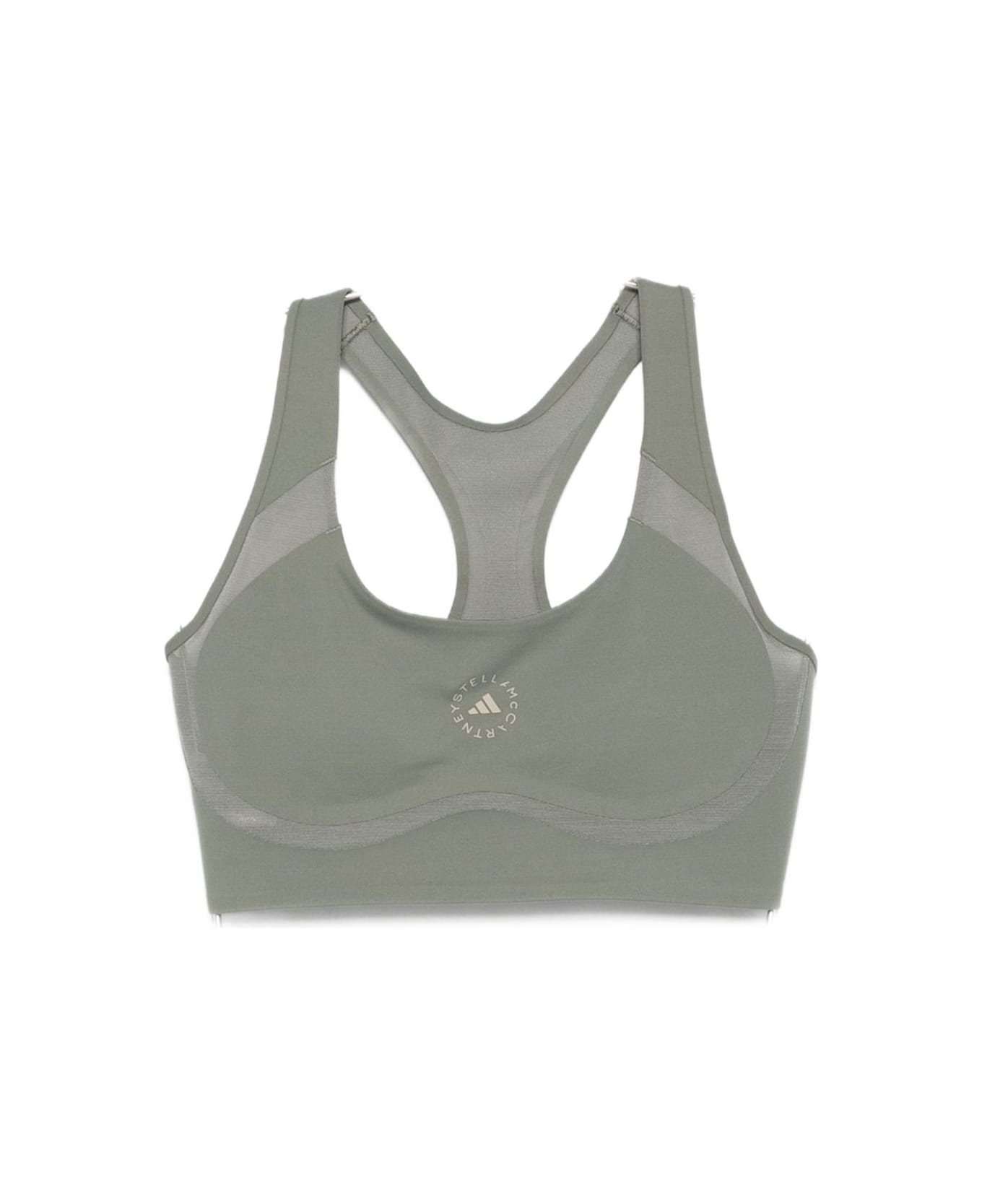 Adidas by Stella McCartney Logo Gym Bra - Green