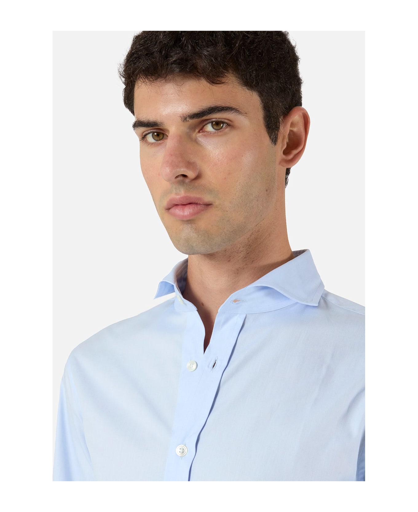 doppiaa Aalassio French Collar Oxford Shirt