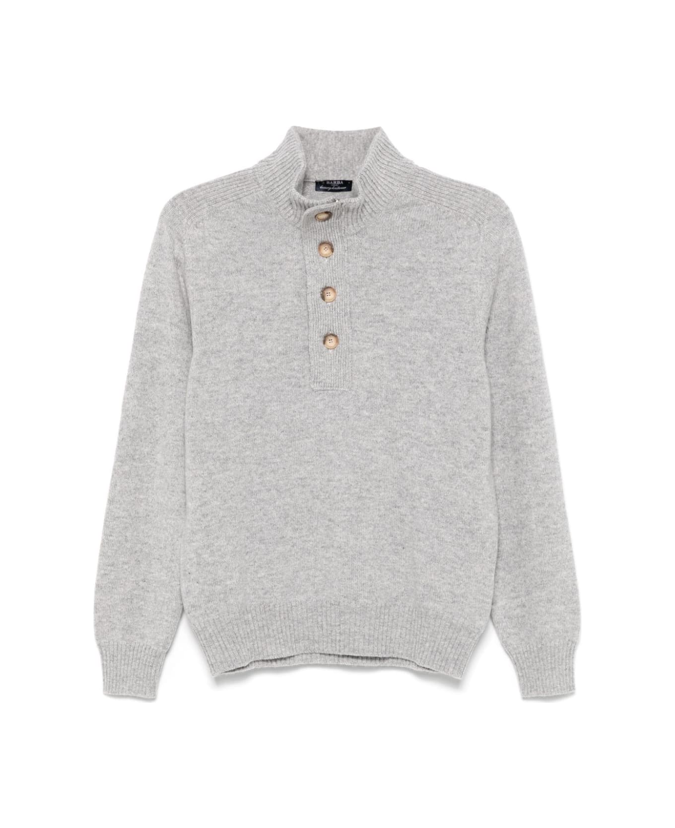 Barba Napoli Knitwear Polo - Pearl