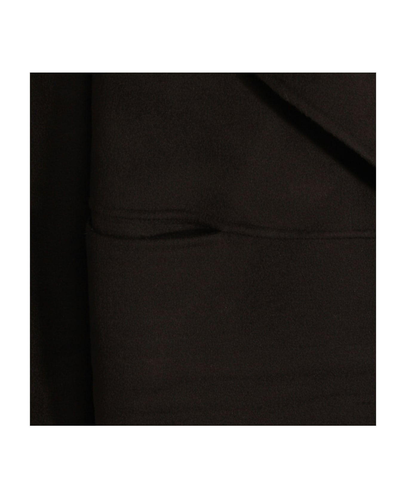 Totême Black Wool Coat - Nero